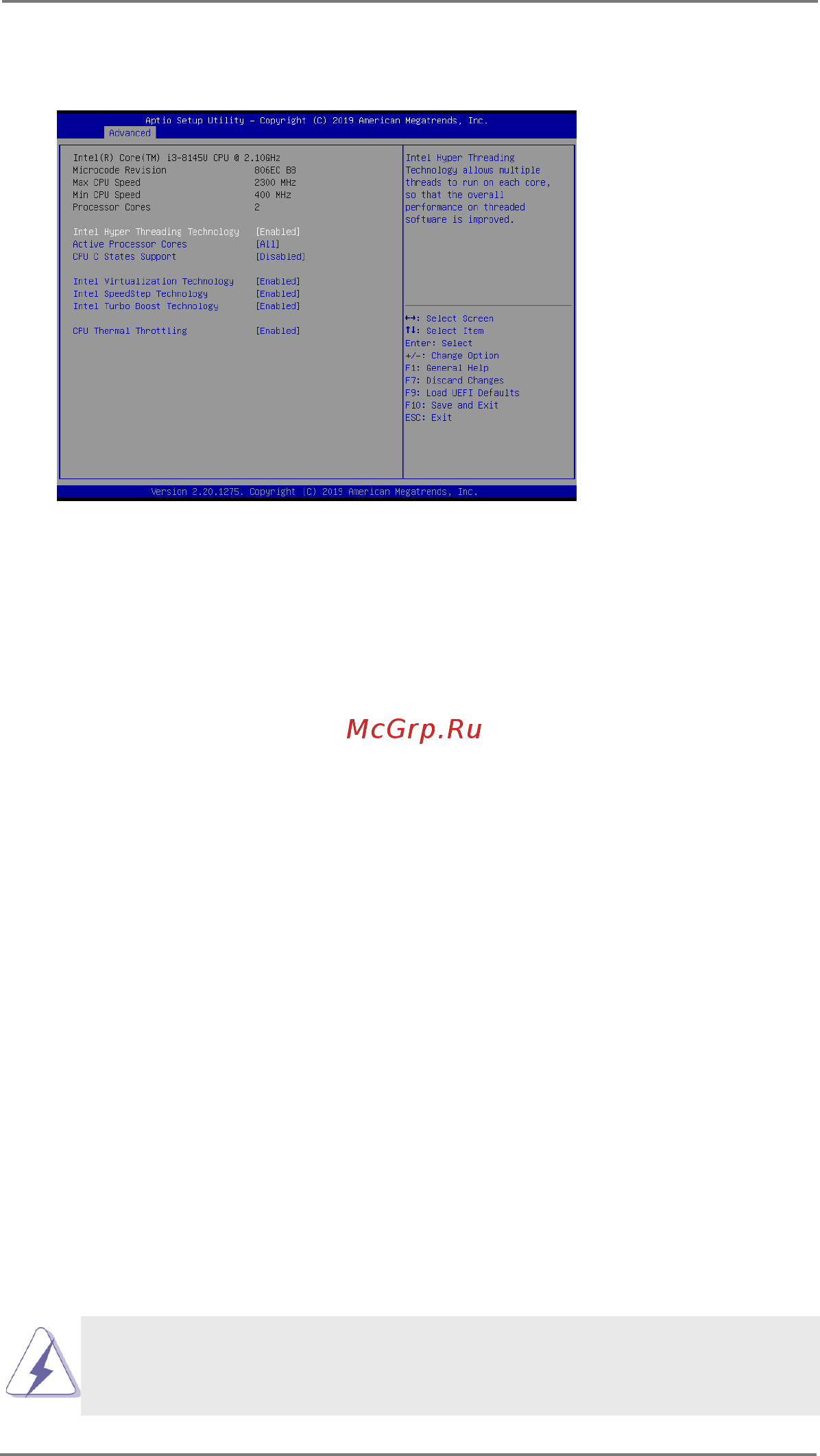 ASRock IMB-1216M [26/42] Cpu configuration