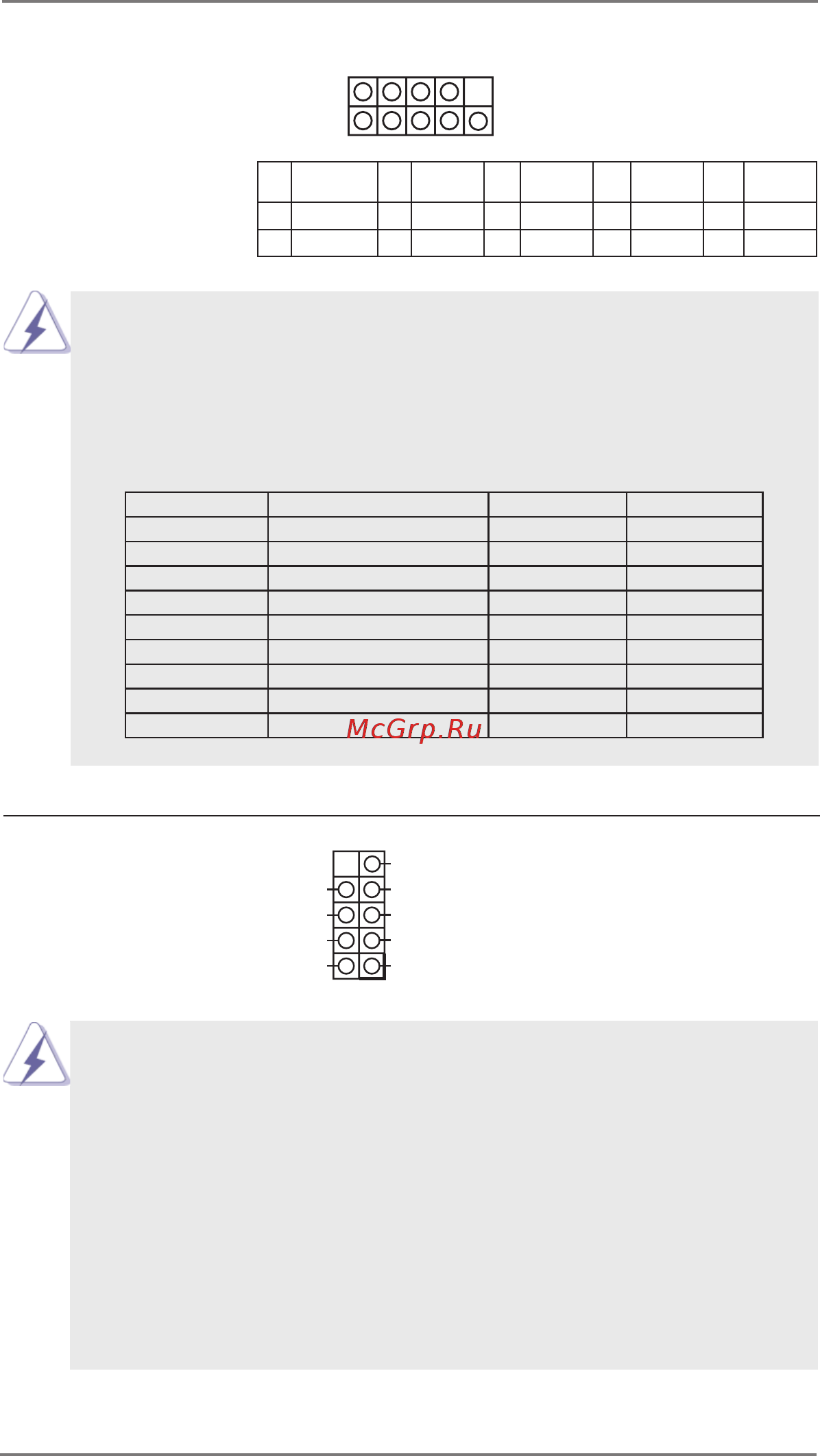 ASRock IMB-196 [18/42] Com port headers