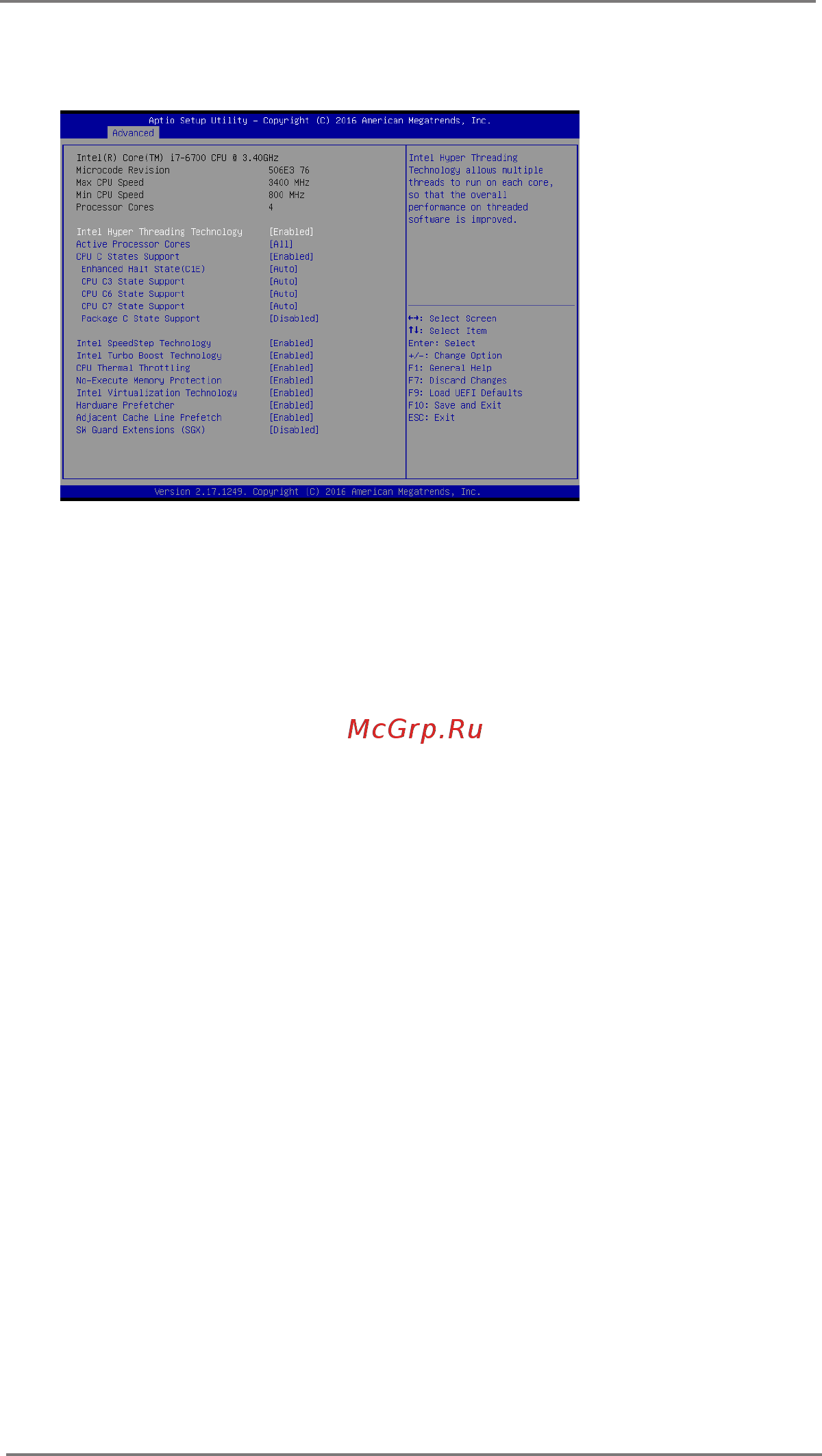 ASRock IMB-194-L [29/45] Cpu configuration