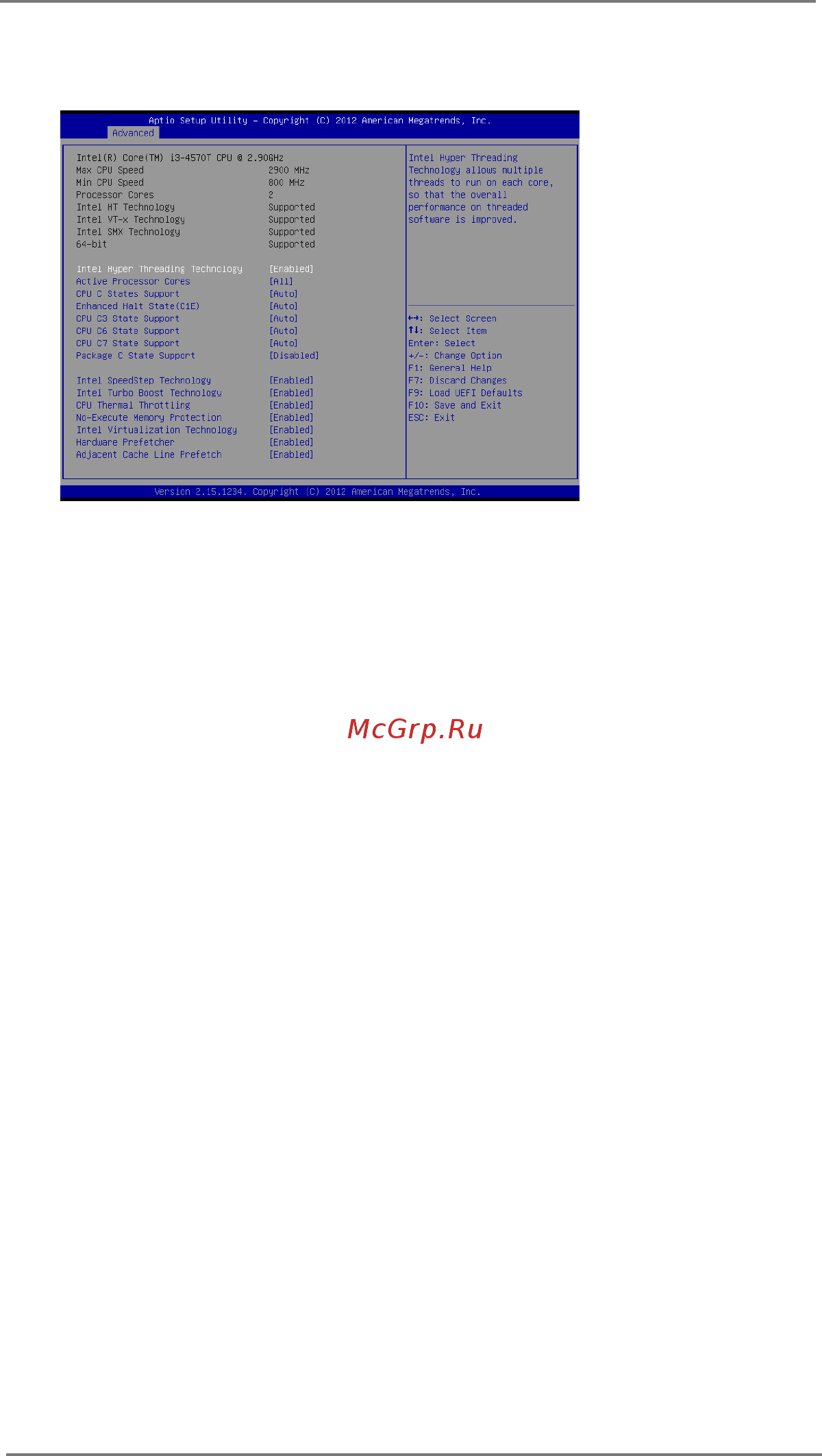 ASRock IMB-184 [25/43] Cpu configuration