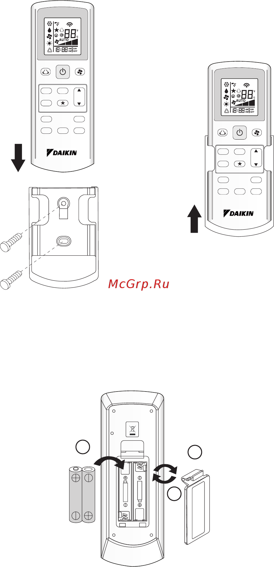 Daikin FWT03AT Руководство по эксплуатации онлайн [3/60] 403667