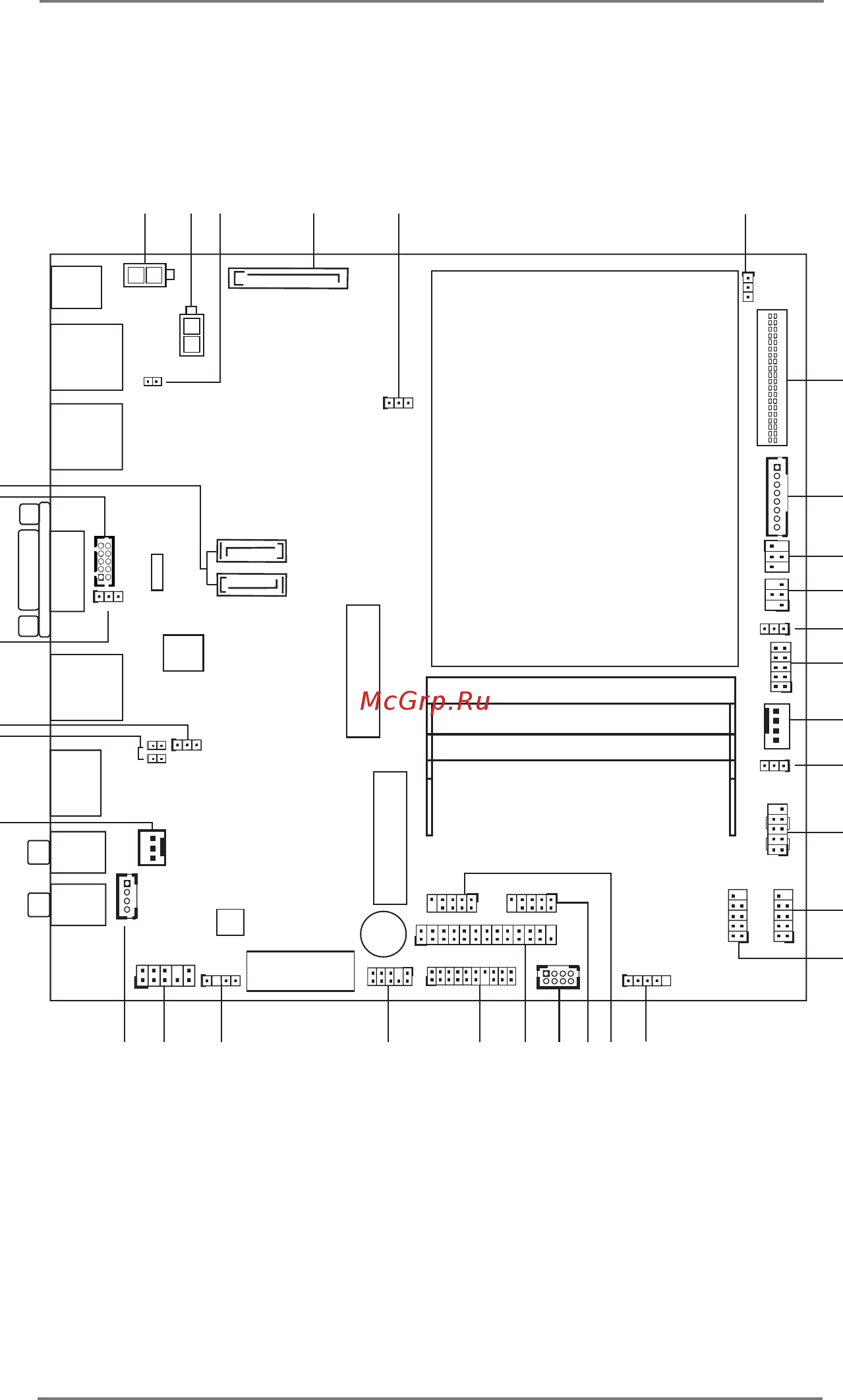 ASRock DN2800MT [8/36] Motherboard layout