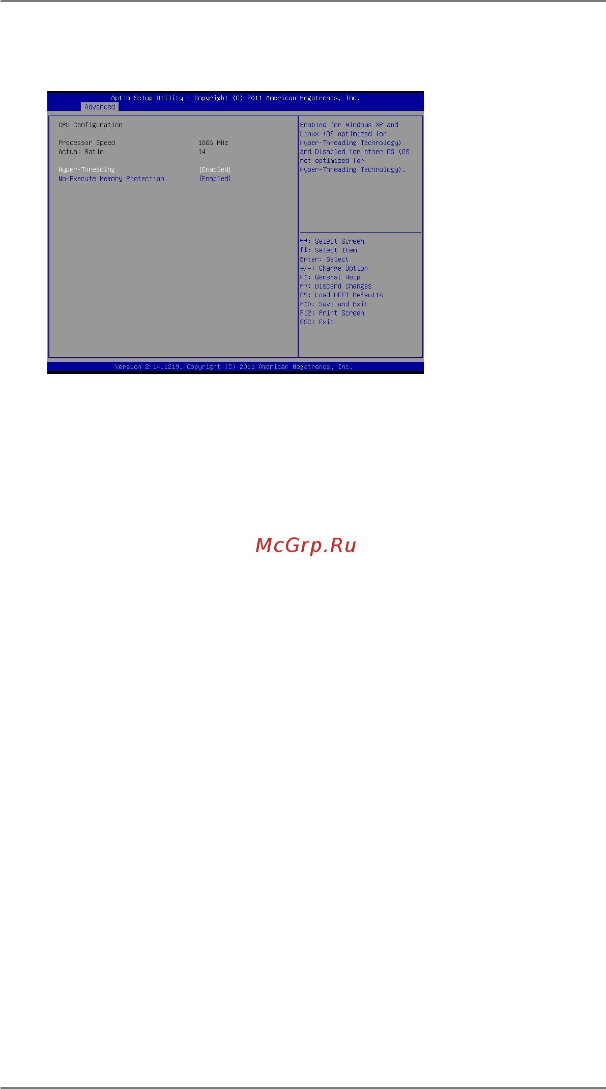 ASRock IMB-146 Series [36/46] Cpu configuration