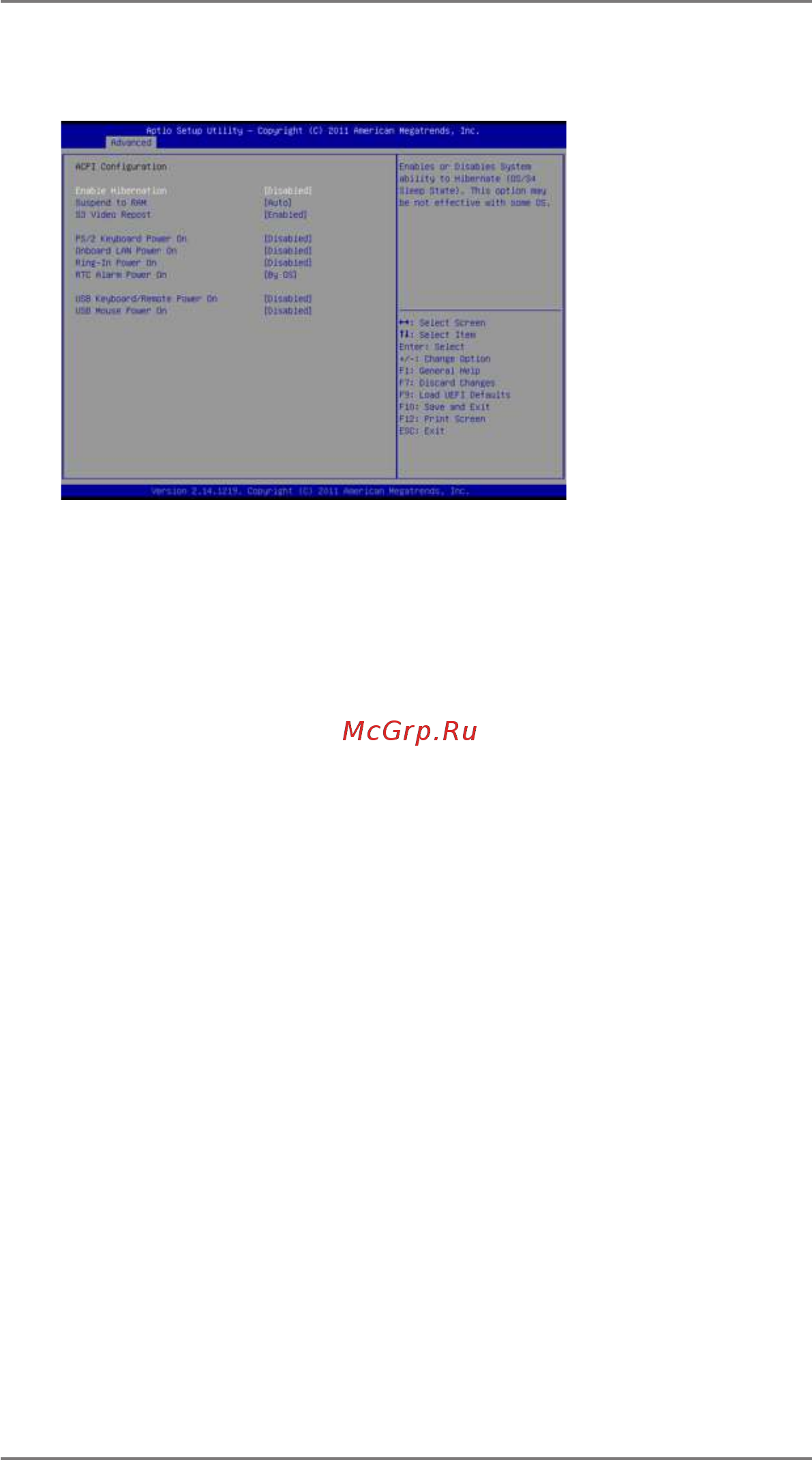 ASRock IMB-146 Series [40/46] Acpi configuration