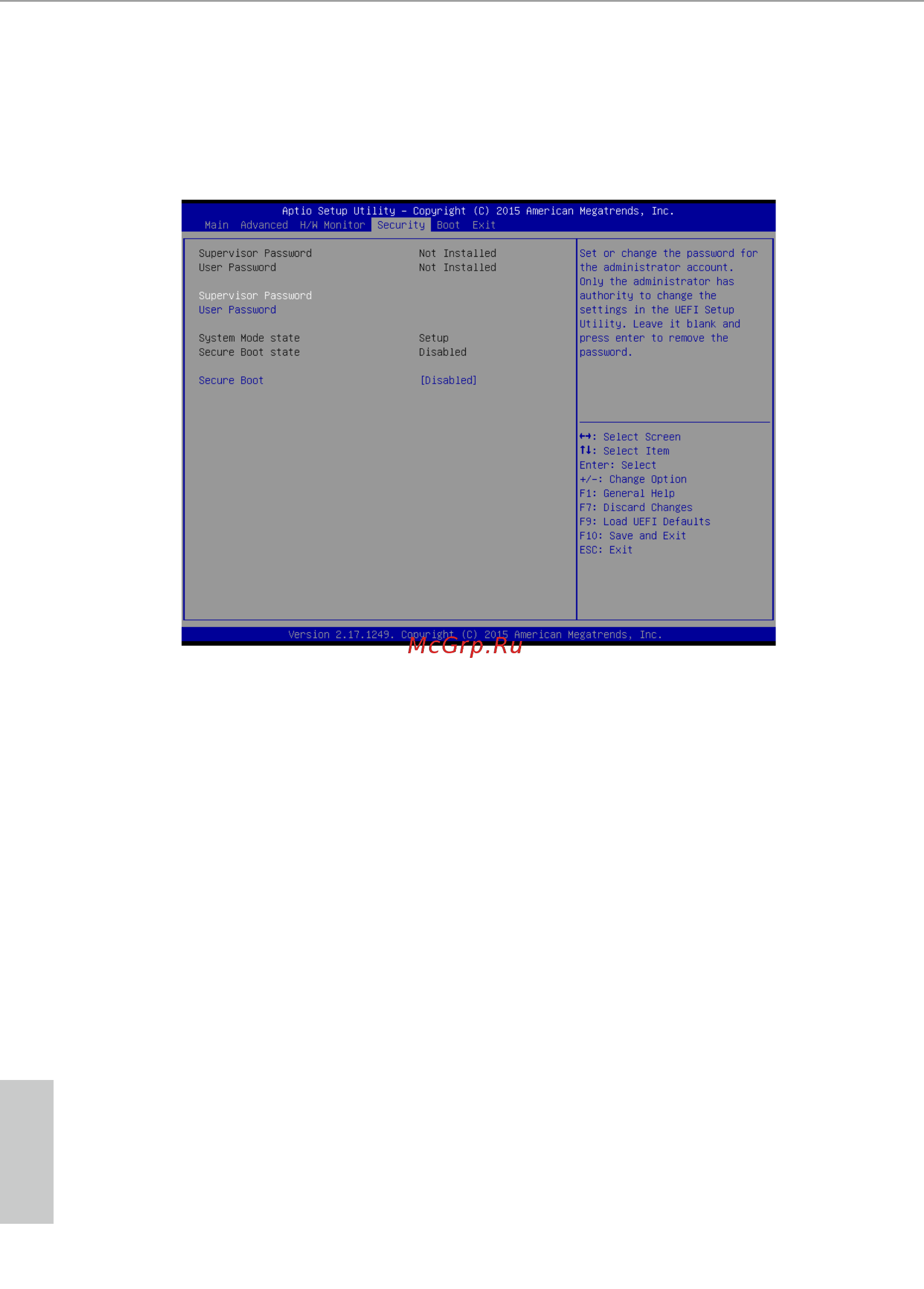 ASRock NUC BOX 3000 (Barebone) [35/39] Security screen