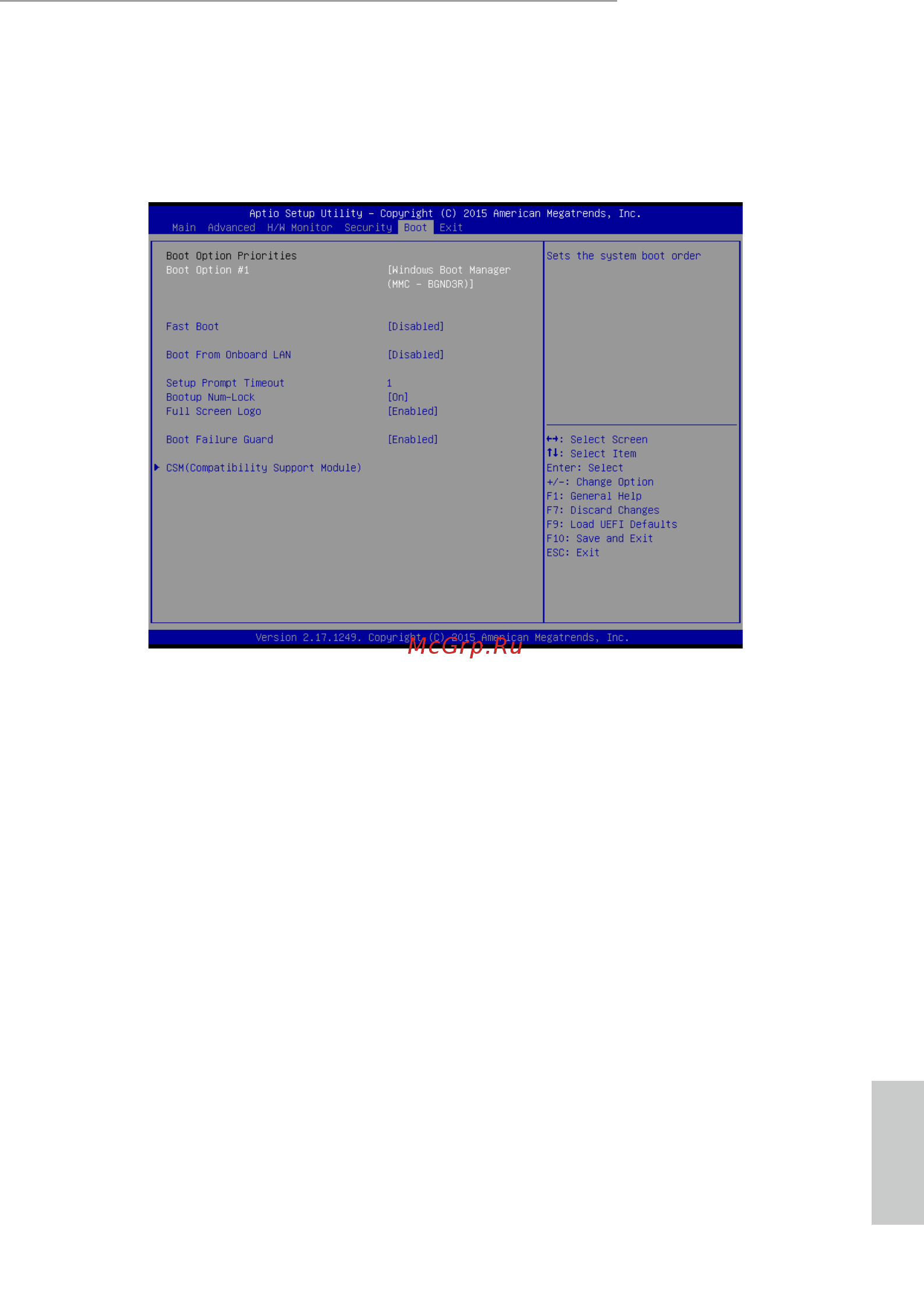 ASRock NUC BOX 3000 (Barebone) [36/39] Boot screen