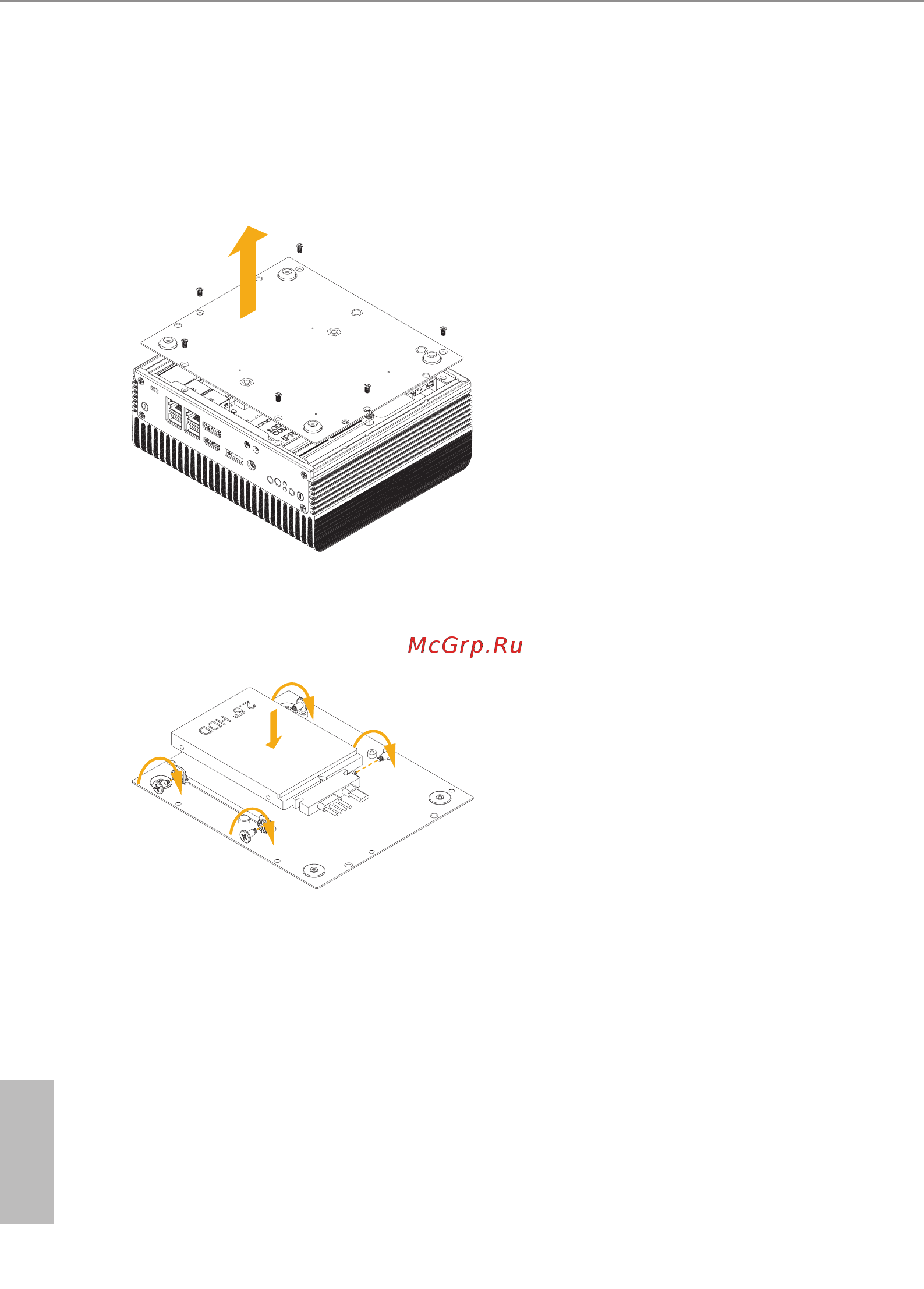 ASRock iBOX-R1000 [18/69] How to install the 2 inch hard drive