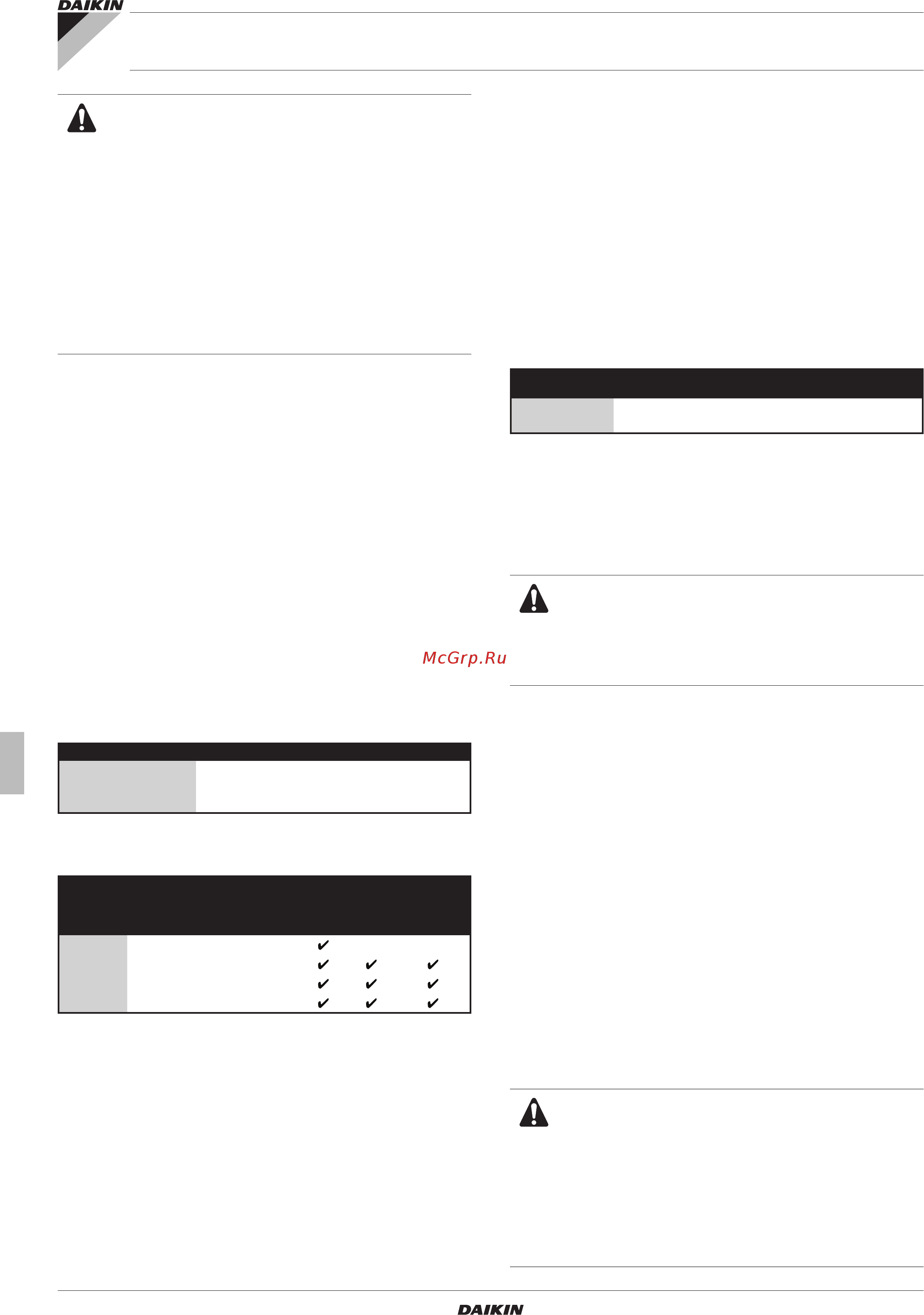 Daikin E2MV207A6 [8/24] Installationsanleitung