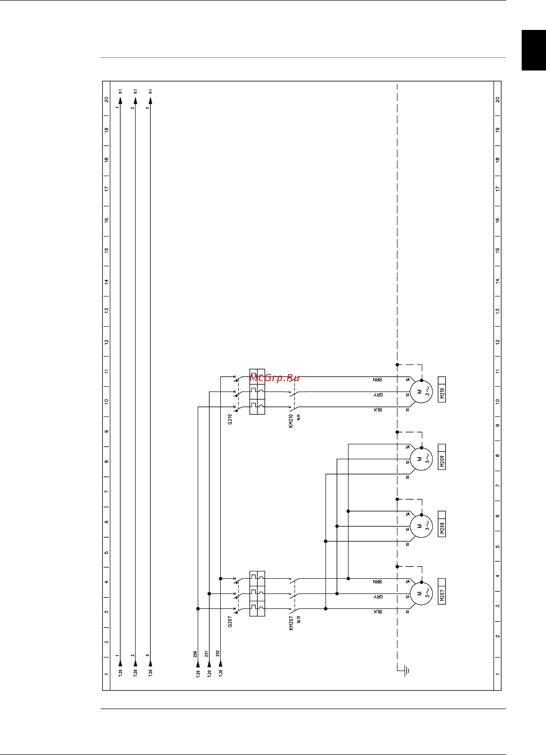 Daikin EWADС14C-PS [117/304] Circuit fan power supply 2