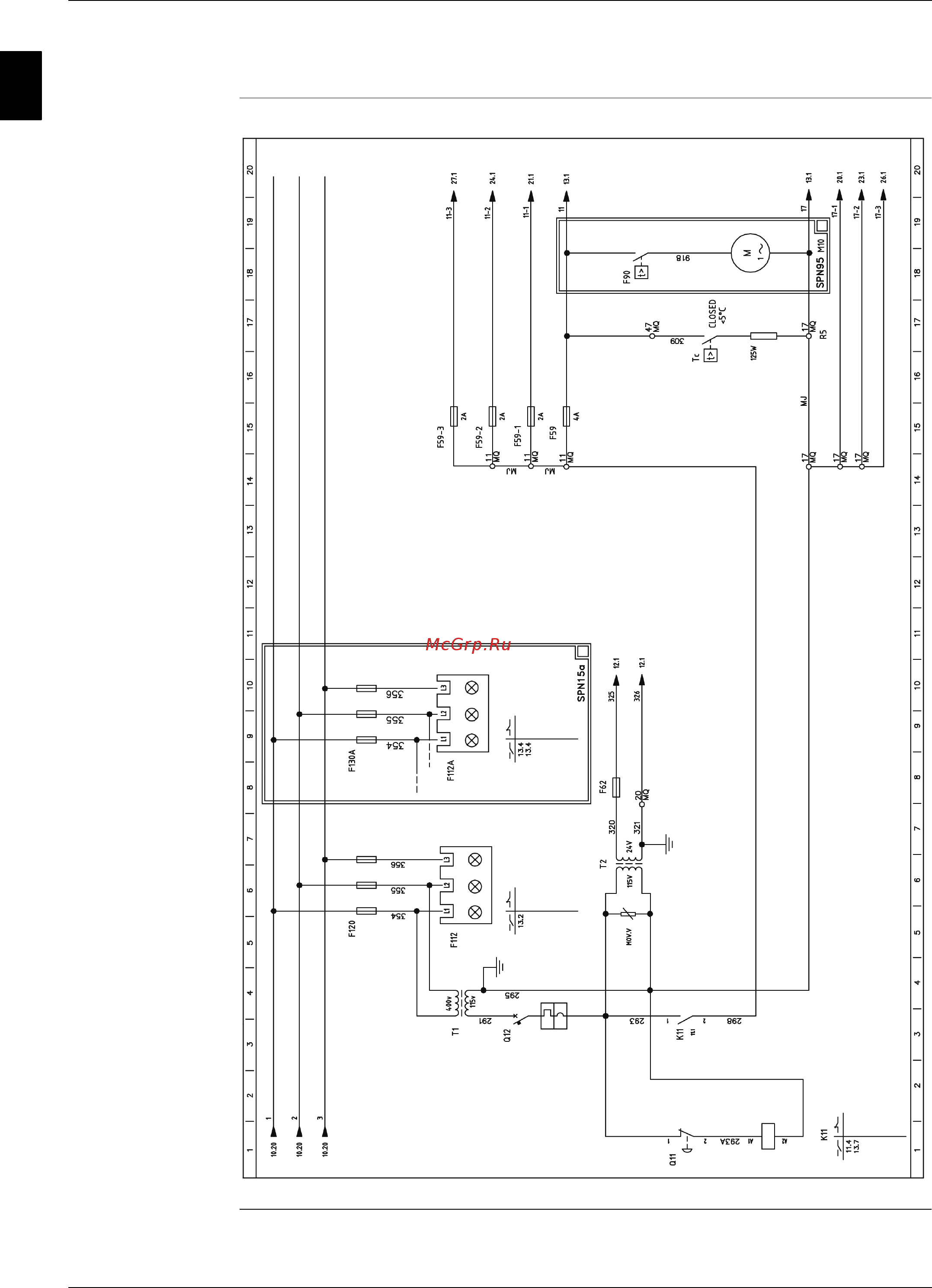 Daikin EWADC17C-SS [120/304] Unit control circuit power supply