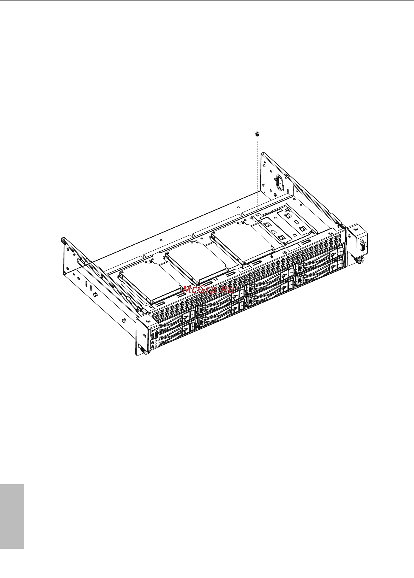 ASRock 2U4FH-8L [24/43] Installing a hard disk drive into 2 hard drive carrier