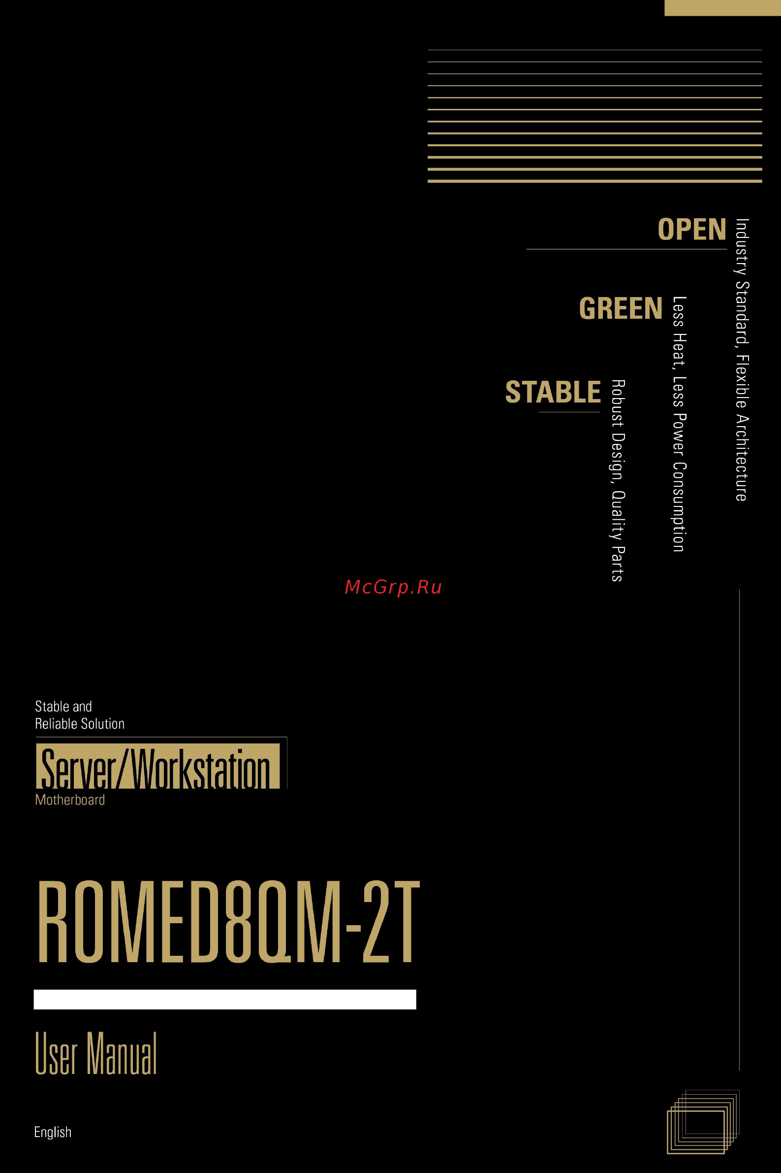 ASRock ROMED8QM-2T Инструкция онлайн