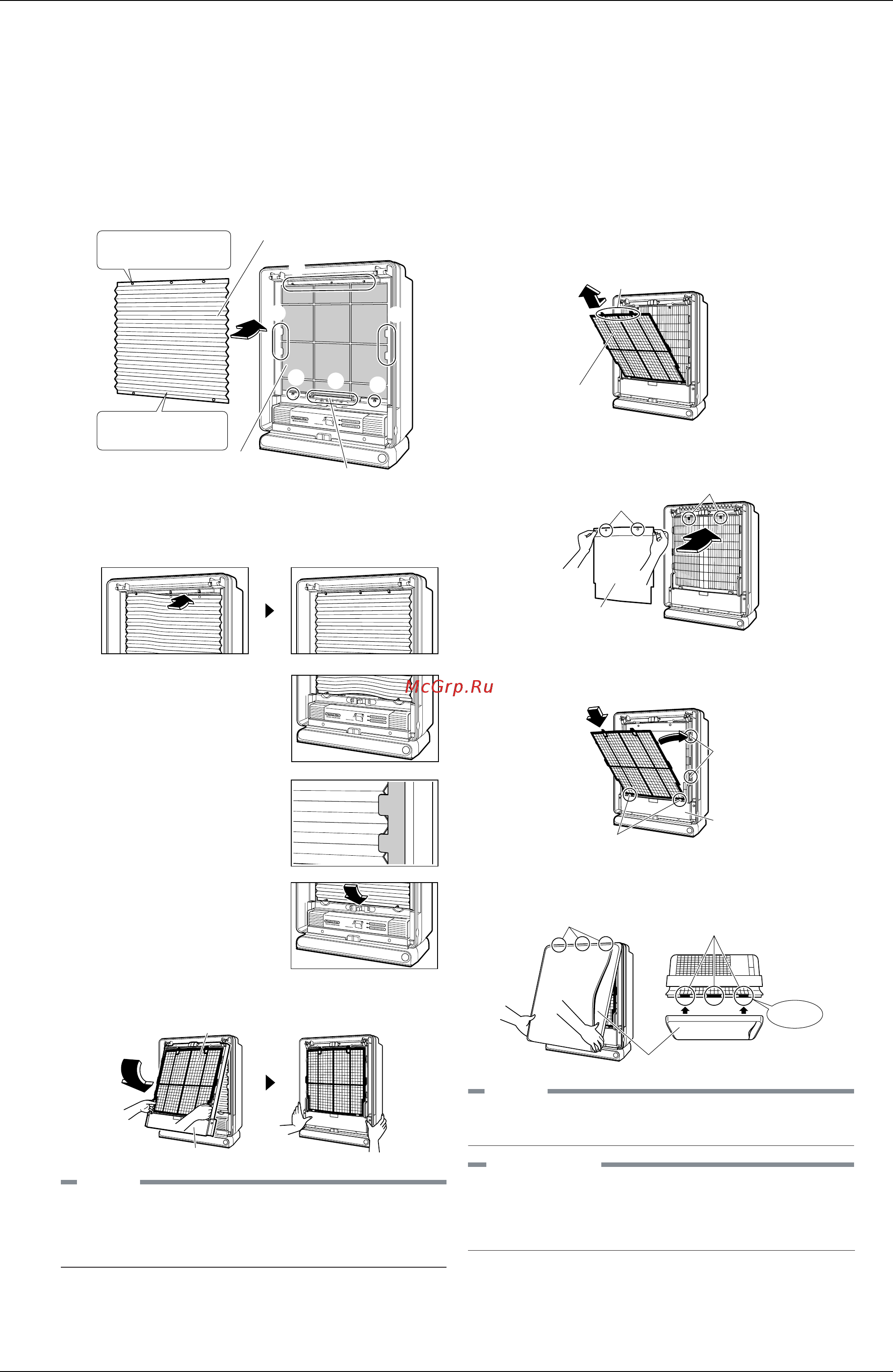 Daikin MC707VM-W [18/61] Attention