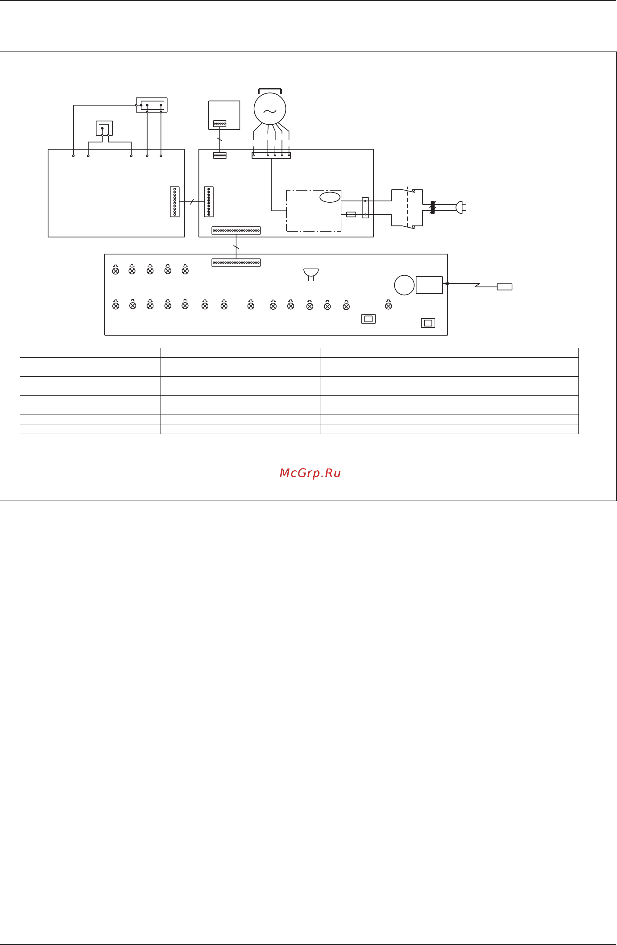 Daikin MC707VM-W [12/61] Wiring diagram