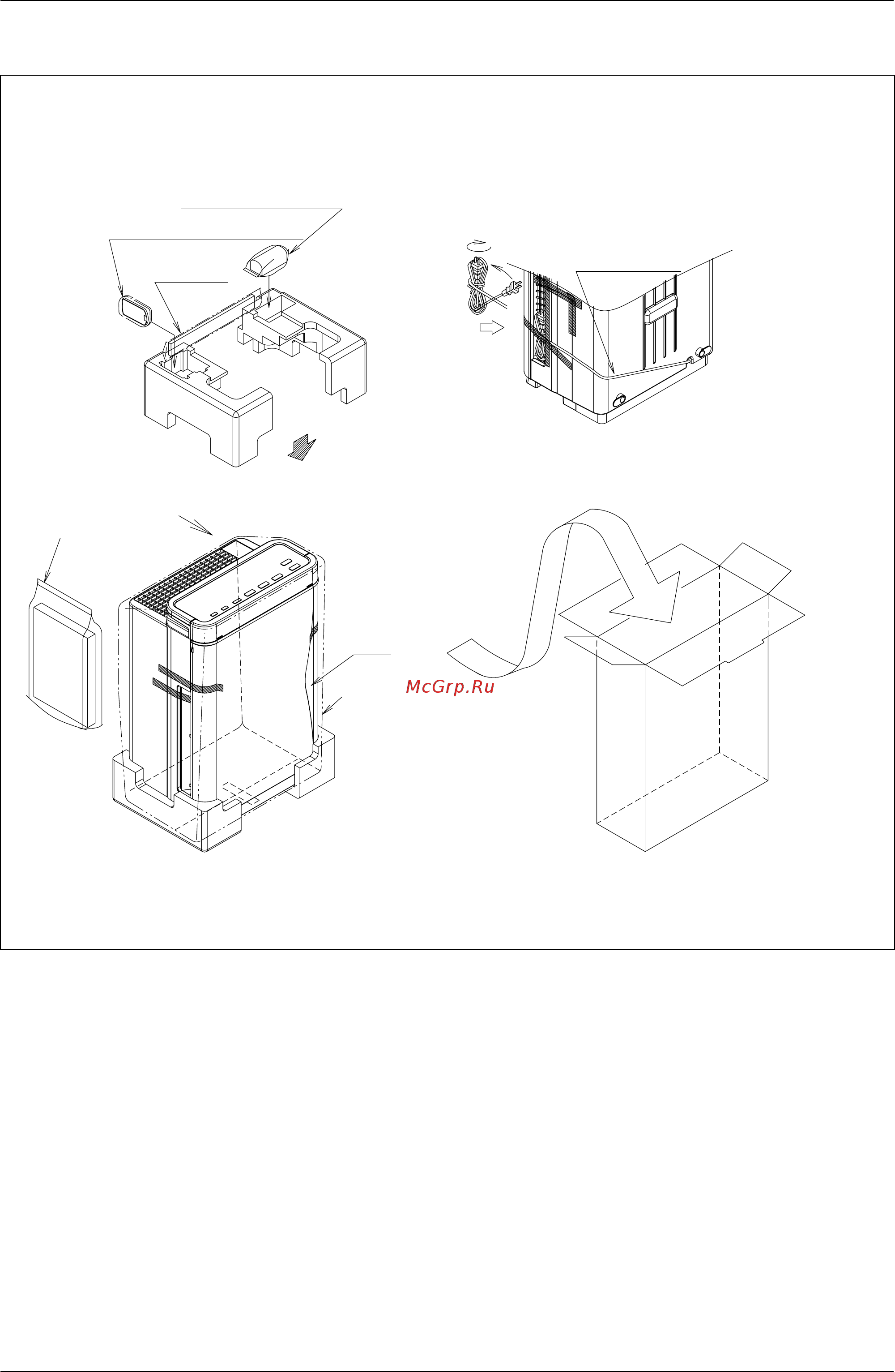 Daikin MCK75JVM-K [12/66] Packaging drawing