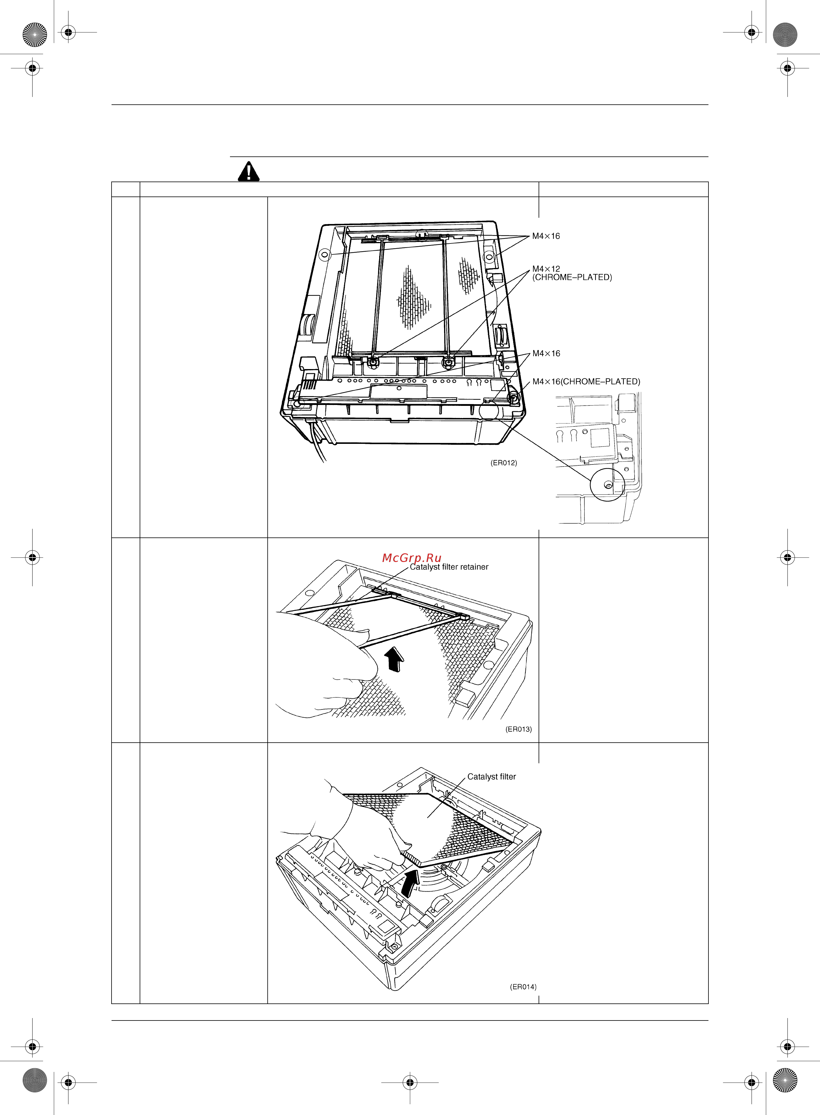 Daikin ACEF3AV1-H [43/64] Removal of electrical parts inverter lamp