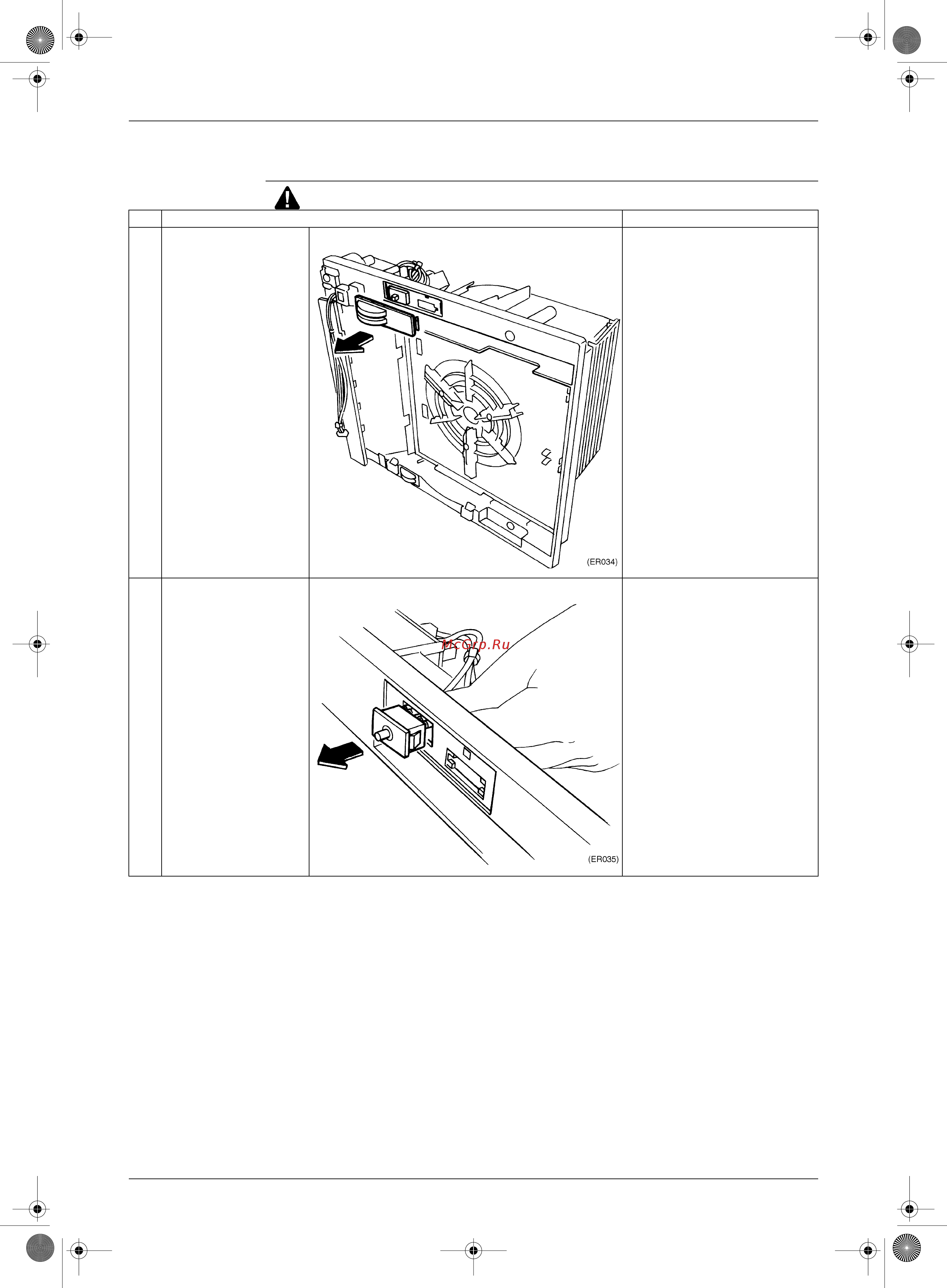 Daikin ACEF4AV1-C [51/64] Removal of safety switch