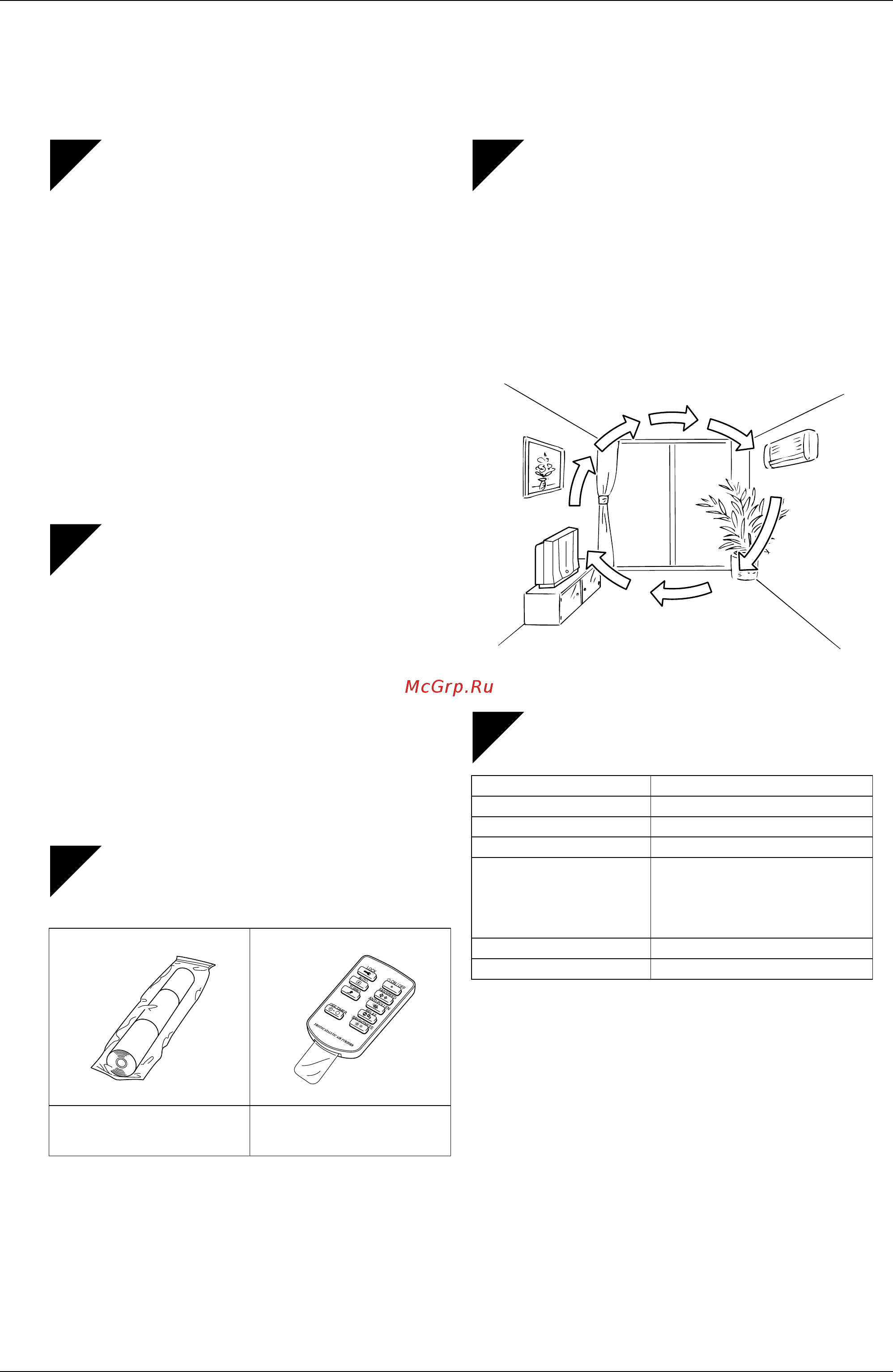 Daikin MC704AVM [12/44] Operation manual