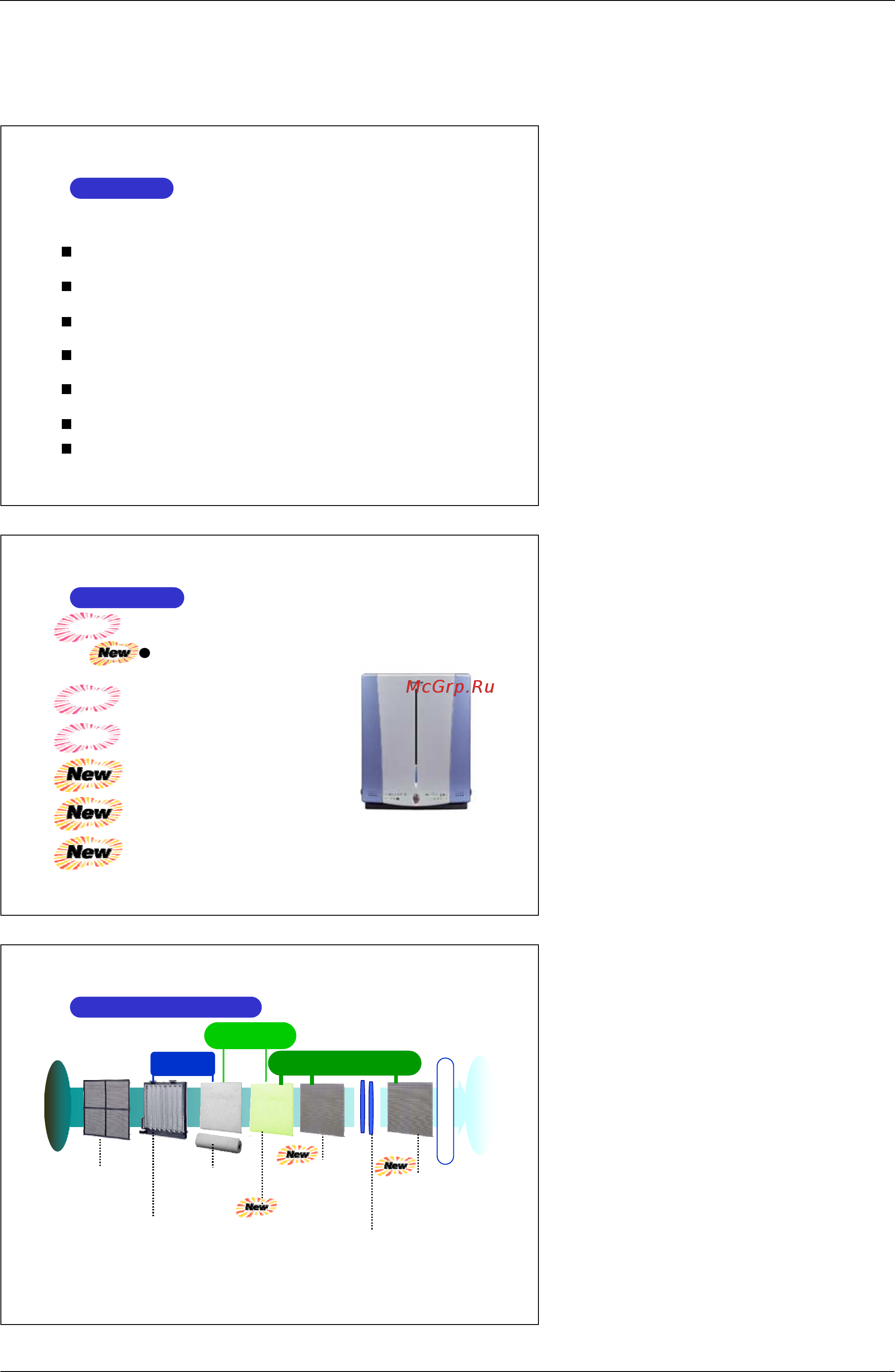 Daikin MC704VM [3/44] Photocatalytic air purifiers
