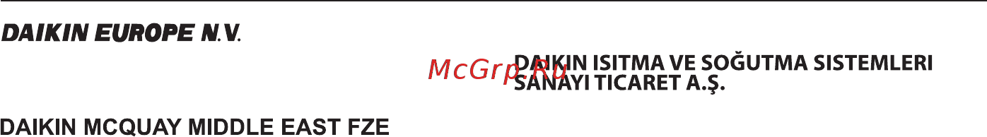 Daikin R08019037793 [9/9] Hürriyet mah e 5 yan yol üzeri no 57 2 34876 kartal i stanbul türkiye