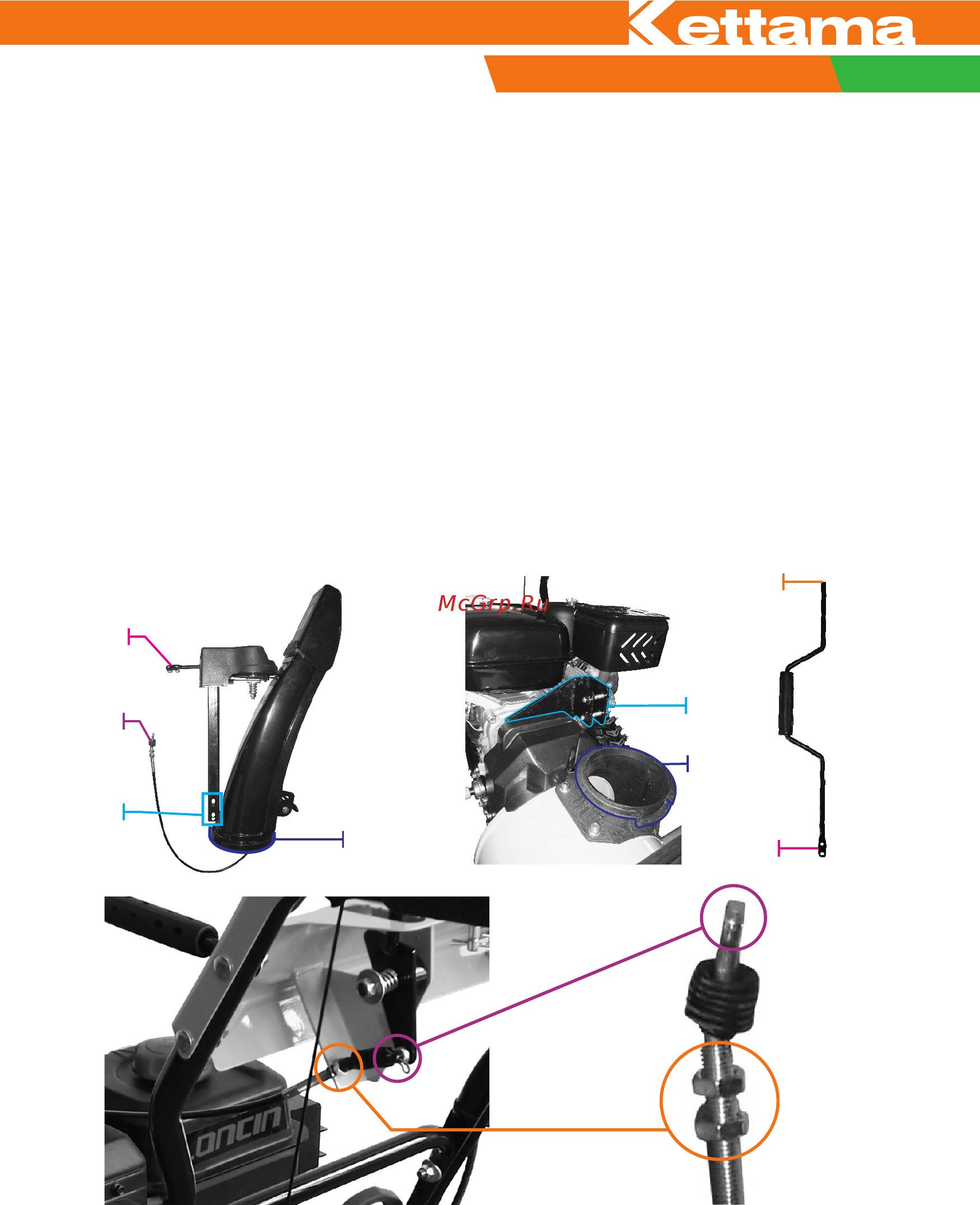 Kettama HD KTA300 [27/54] Установка желоба выброса storm kta60 b