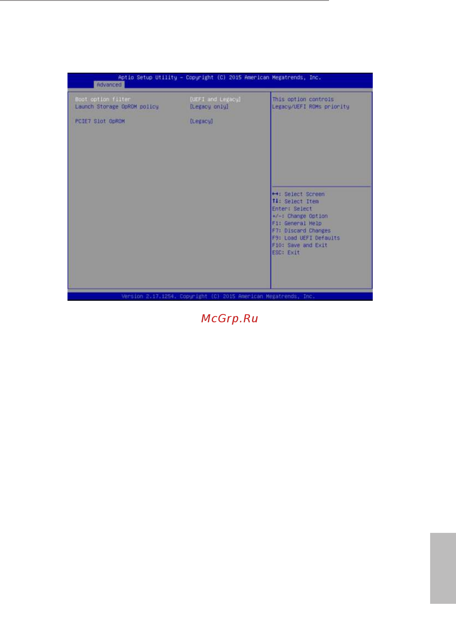 ASRock D1541D4I [47/84] Csm configuration