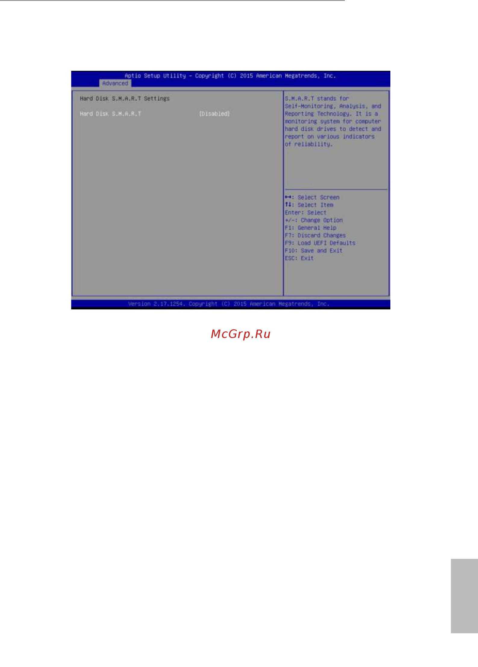 ASRock D1541D4I [51/84] Hard disk s m a r t settings