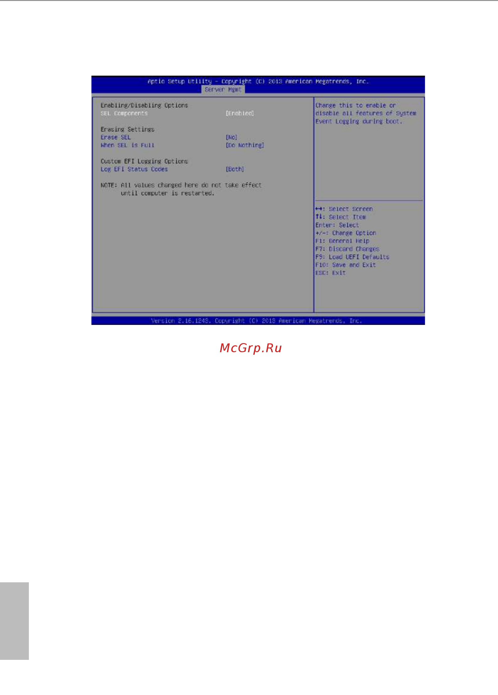 ASRock D1541D4I [70/84] System event log