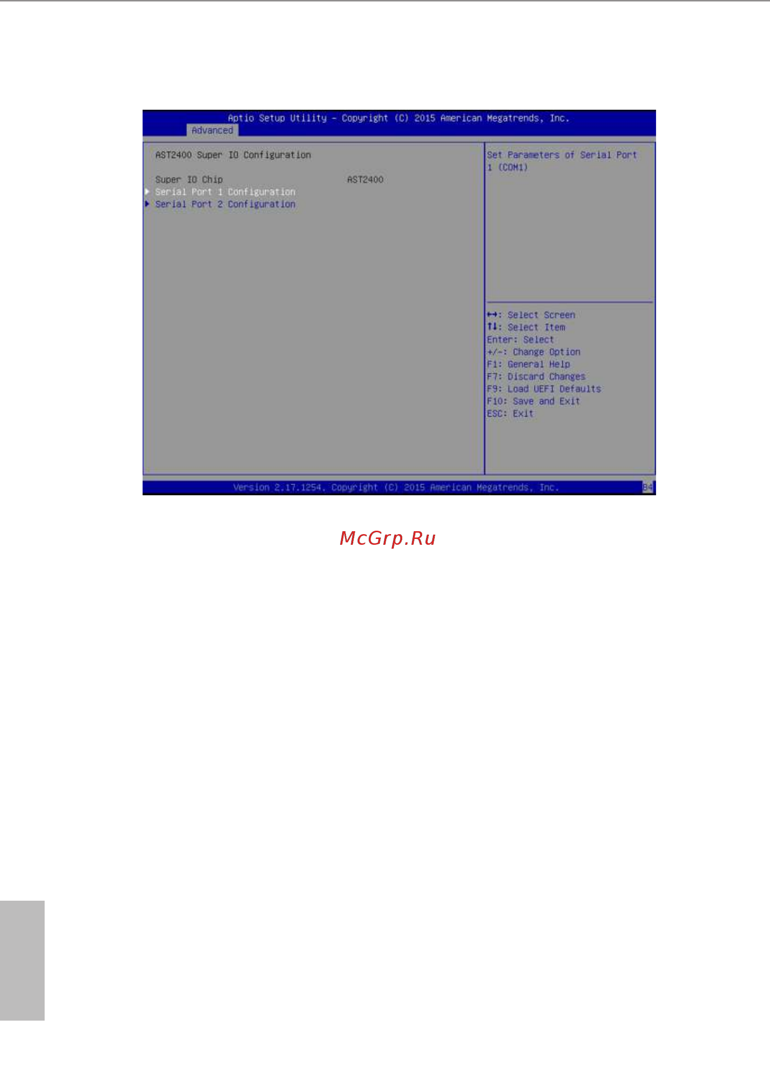 ASRock D1541D4U-2T8R [52/93] Configure super io settings