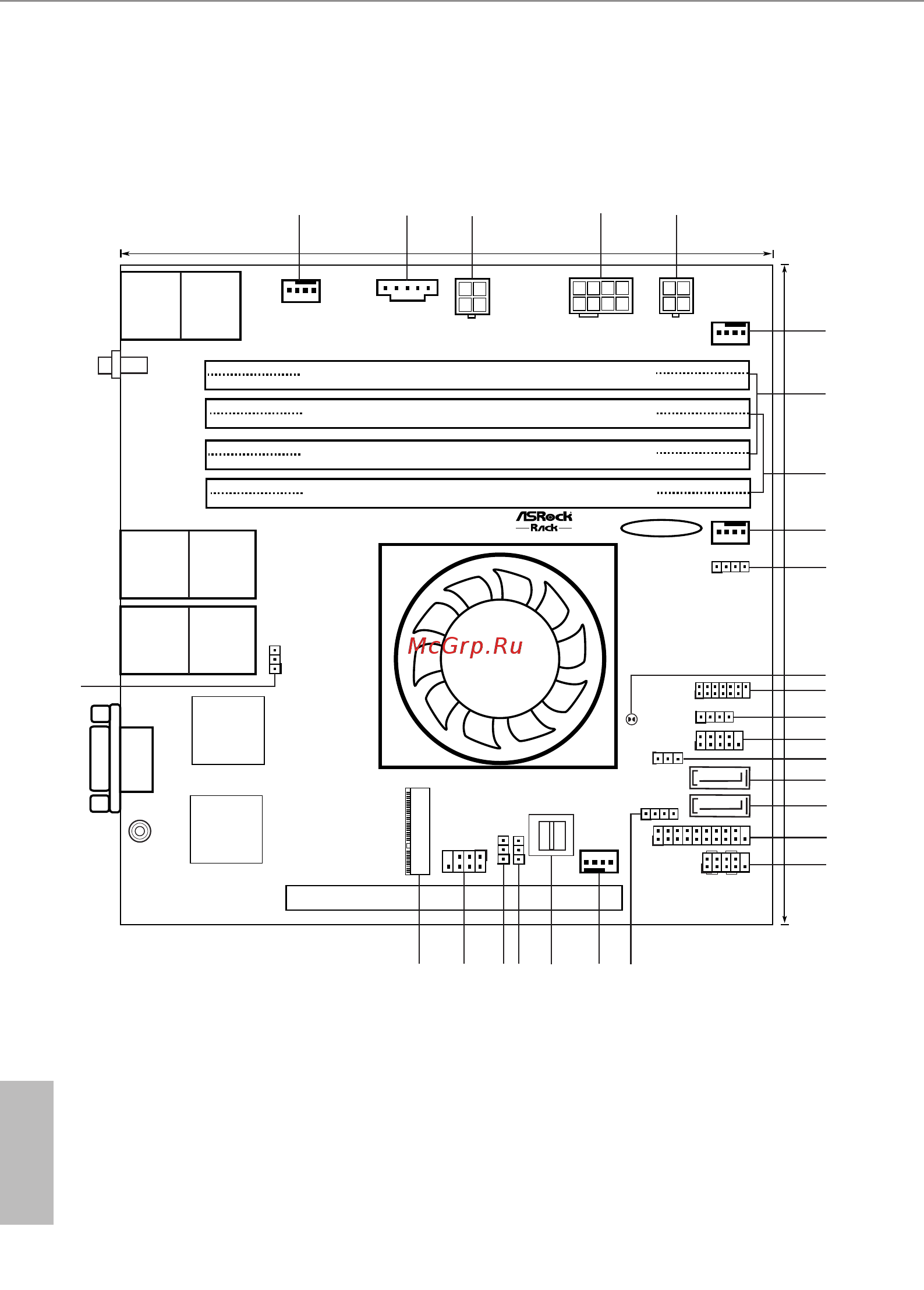 ASRock D1622D4I [12/74] Cm 6 in