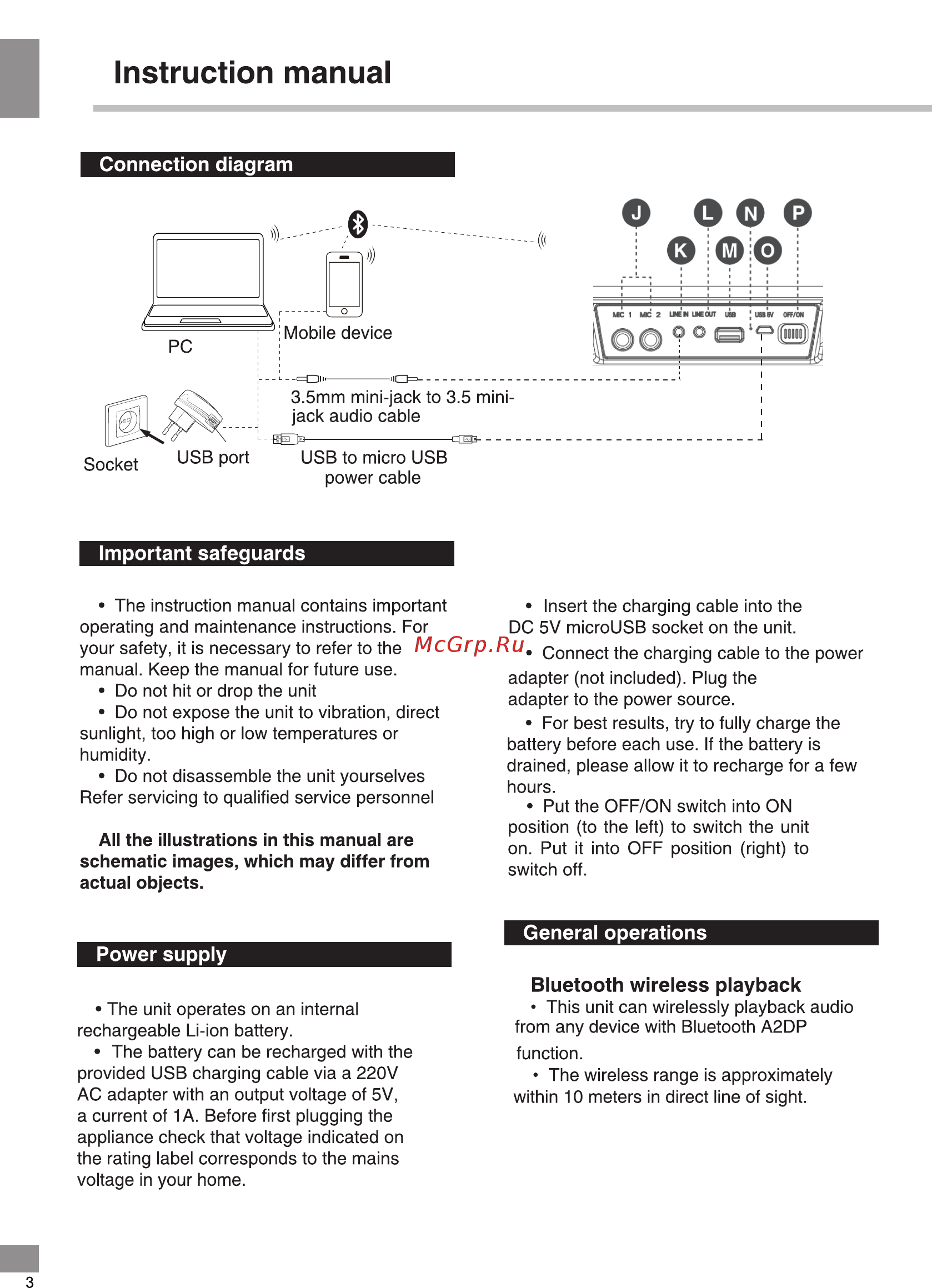Telefunken TF-PS2208 [4/18] Instruction manual