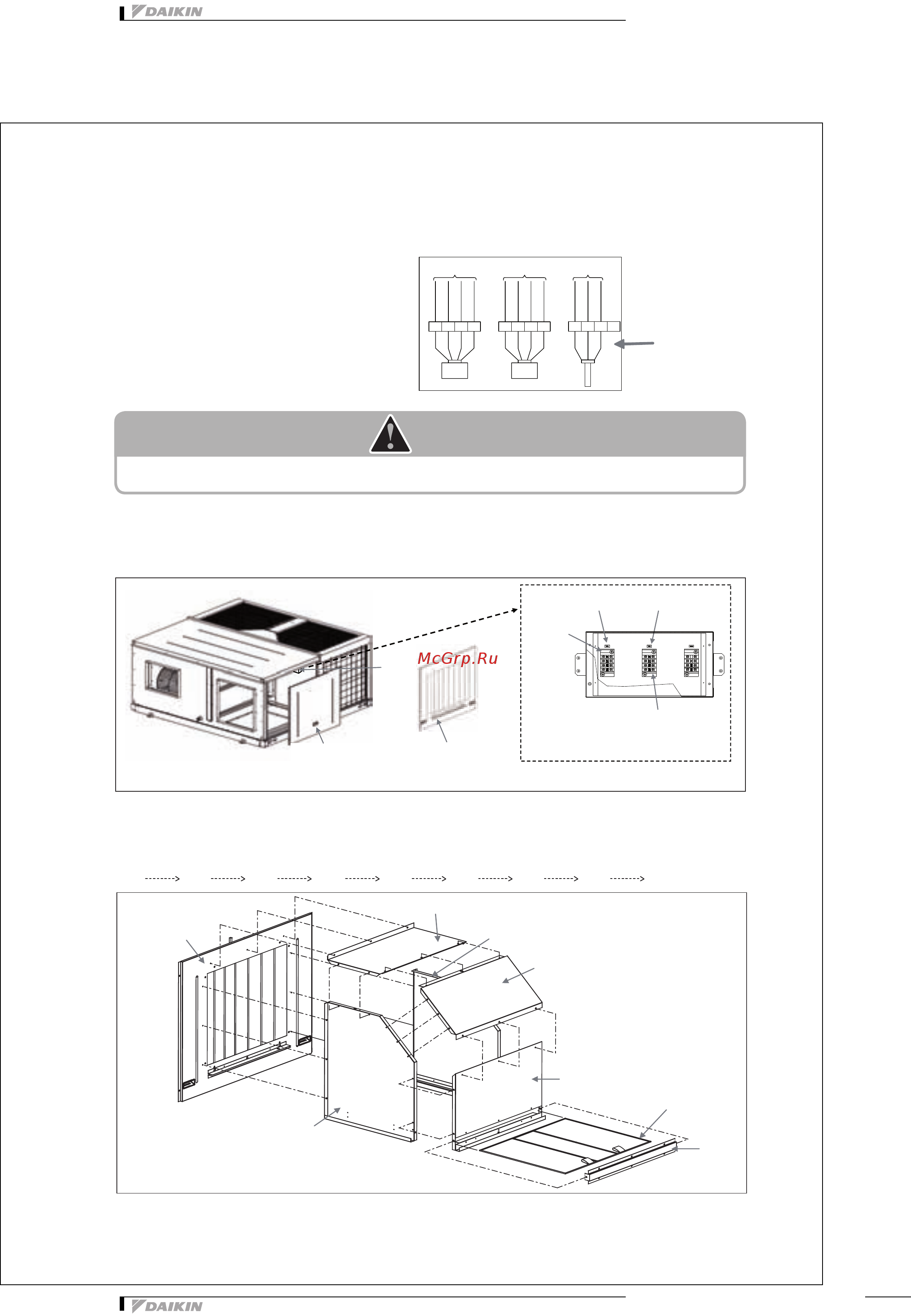 Daikin ECONO250AMY1 [13/19] Установка
