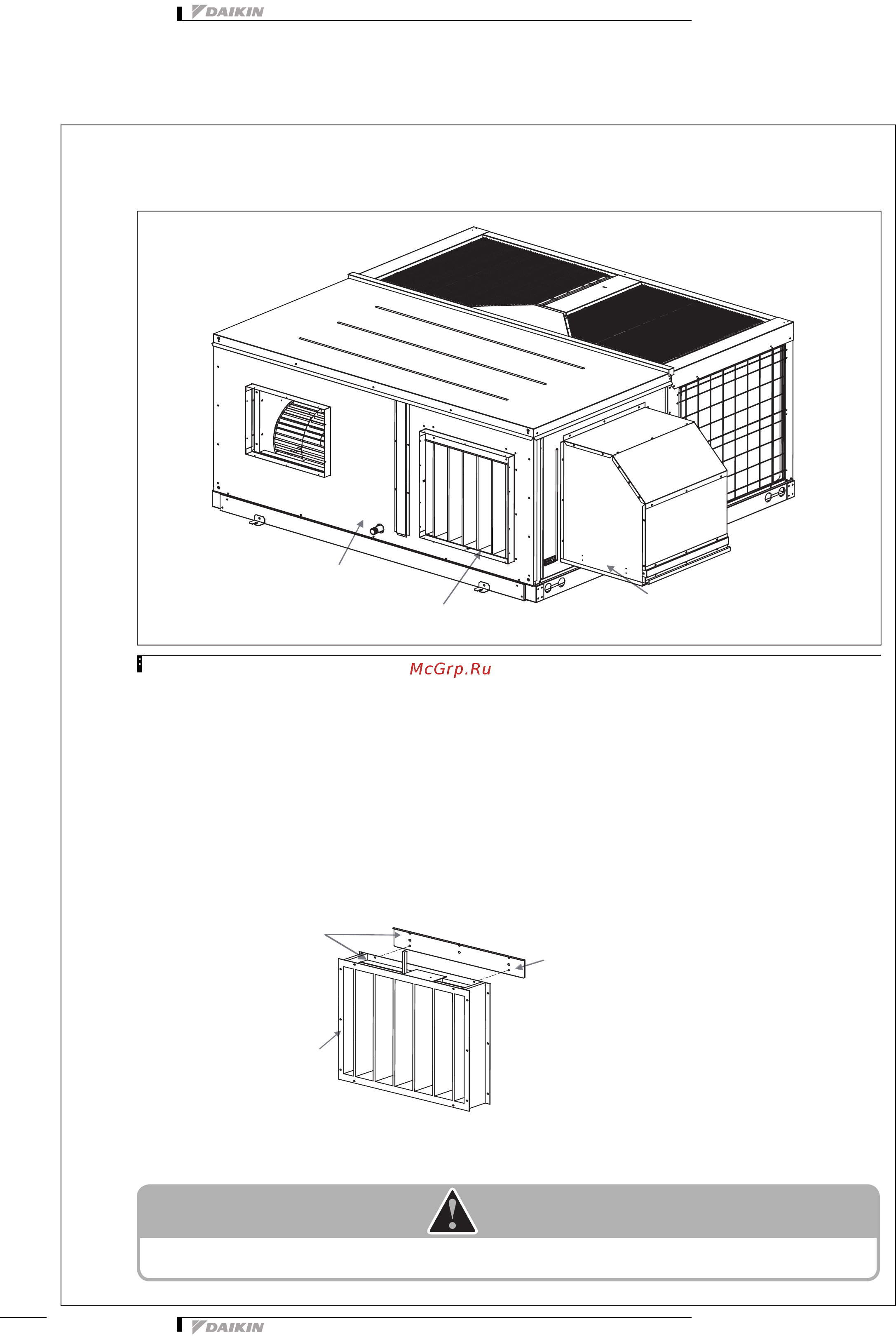 Daikin ECONO250AMY1 [14/19] Установка
