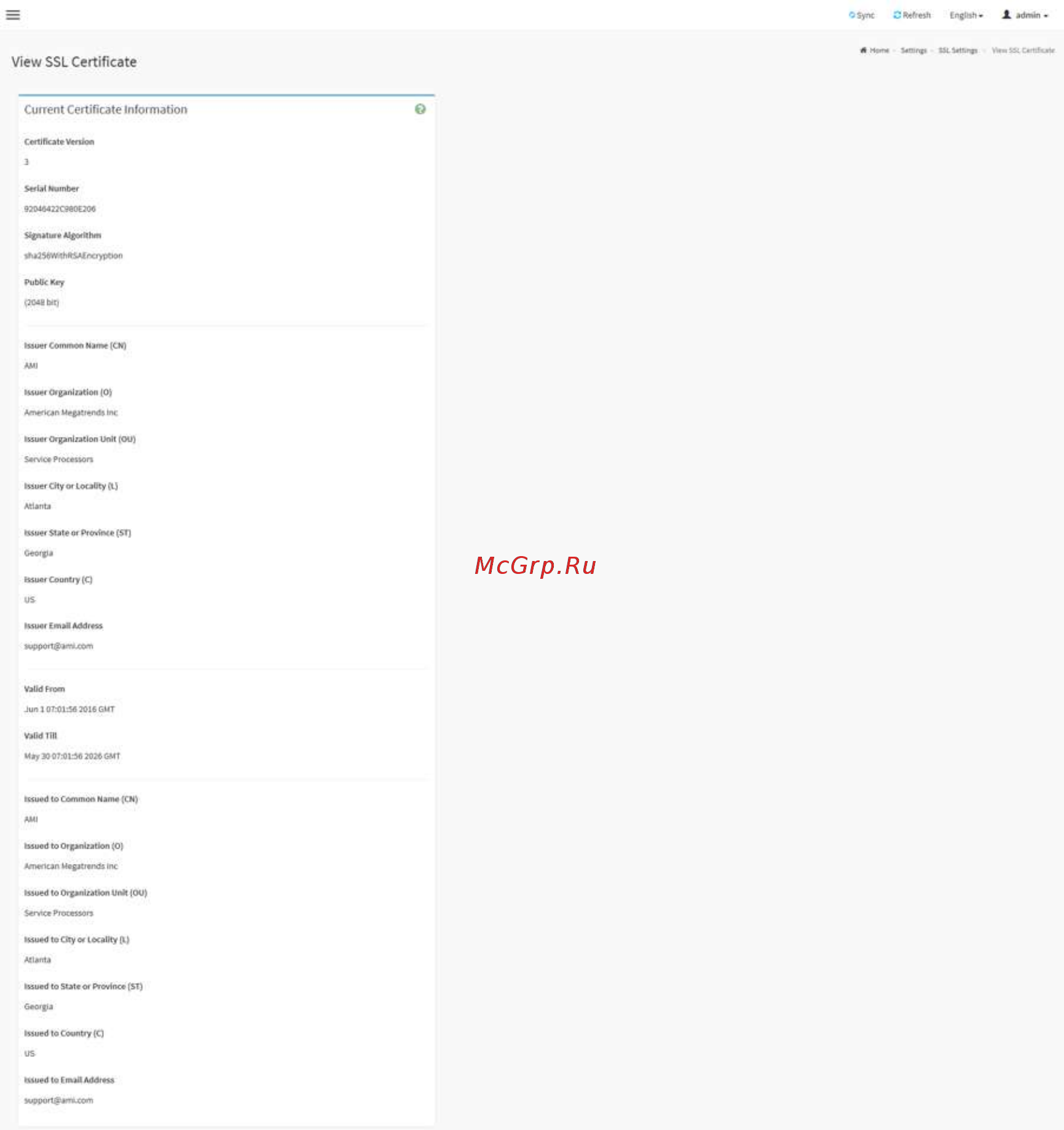 ASRock EPC612D8A [45/66] Generate ssl certificate