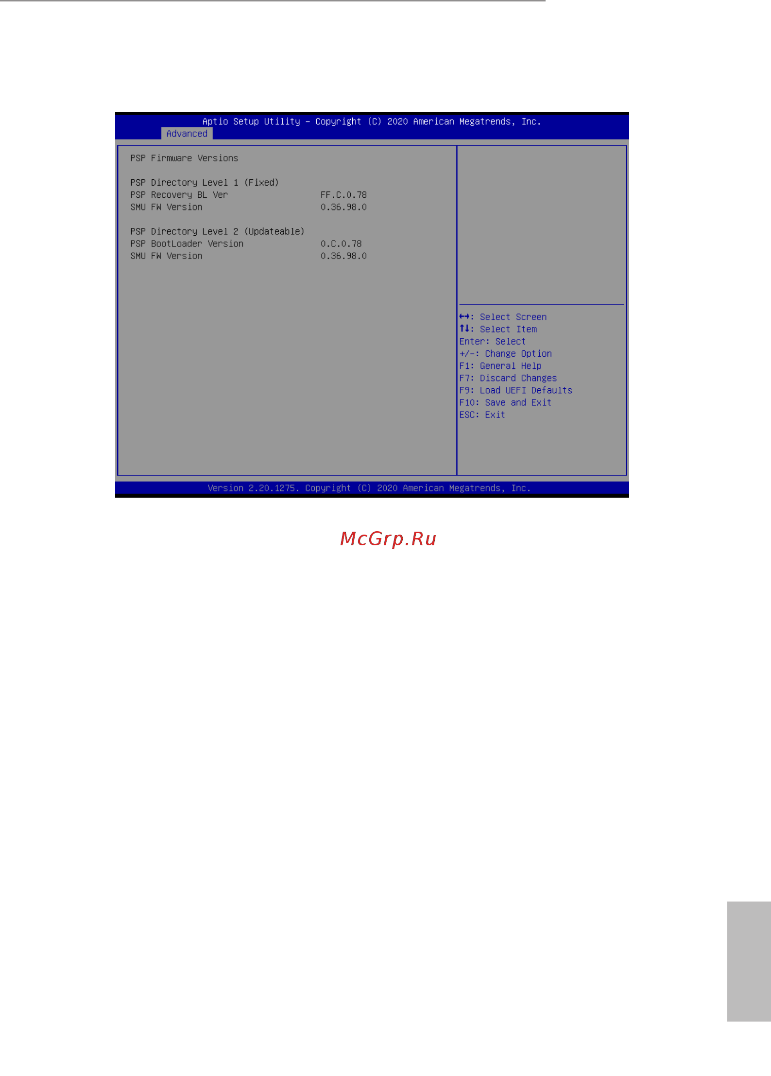 ASRock ROMED6U-2L2T [57/78] Psp firmware versions