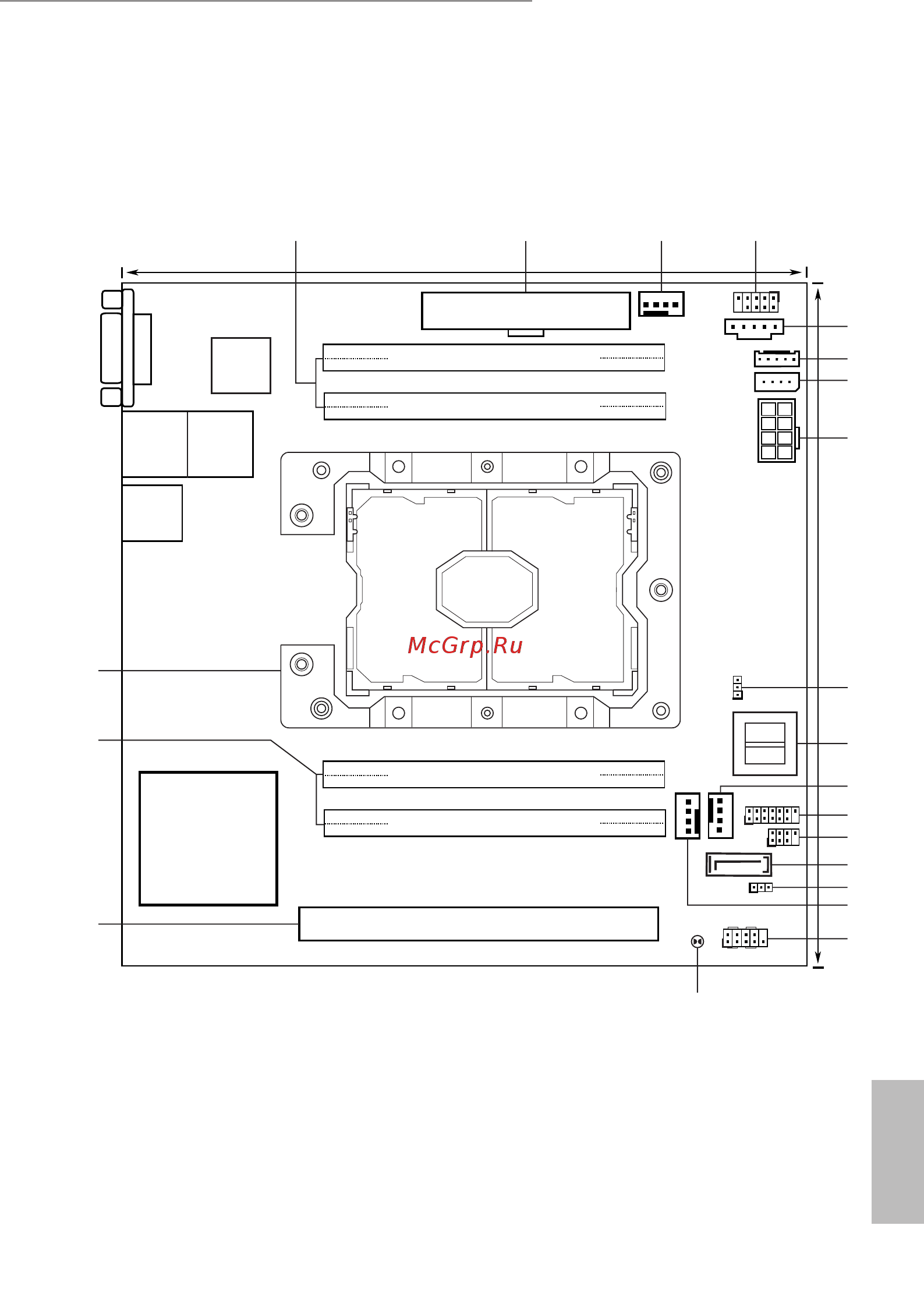 ASRock EPC621D4I-2M [13/81] Motherboard layout