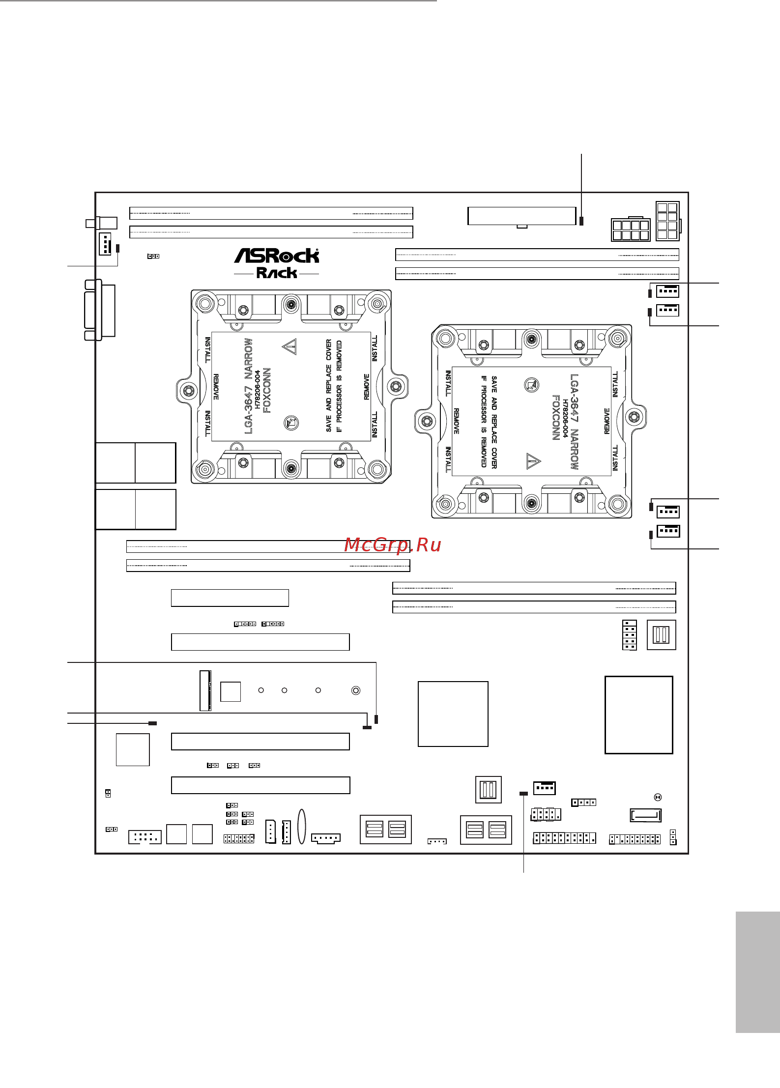 ASRock EP2C621D8 [15/86] Onboard led indicators