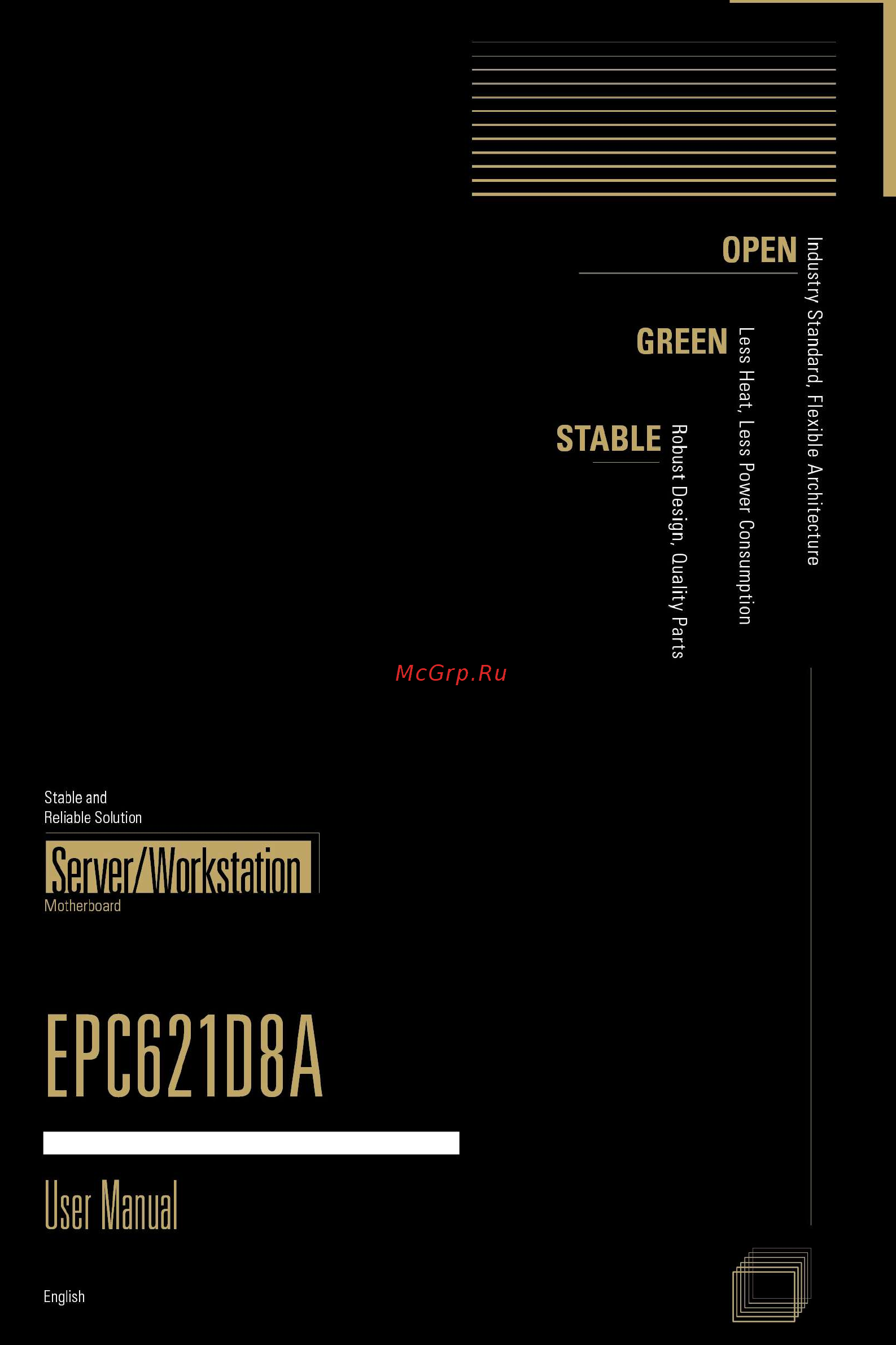 ASRock EPC621D8A Инструкция онлайн