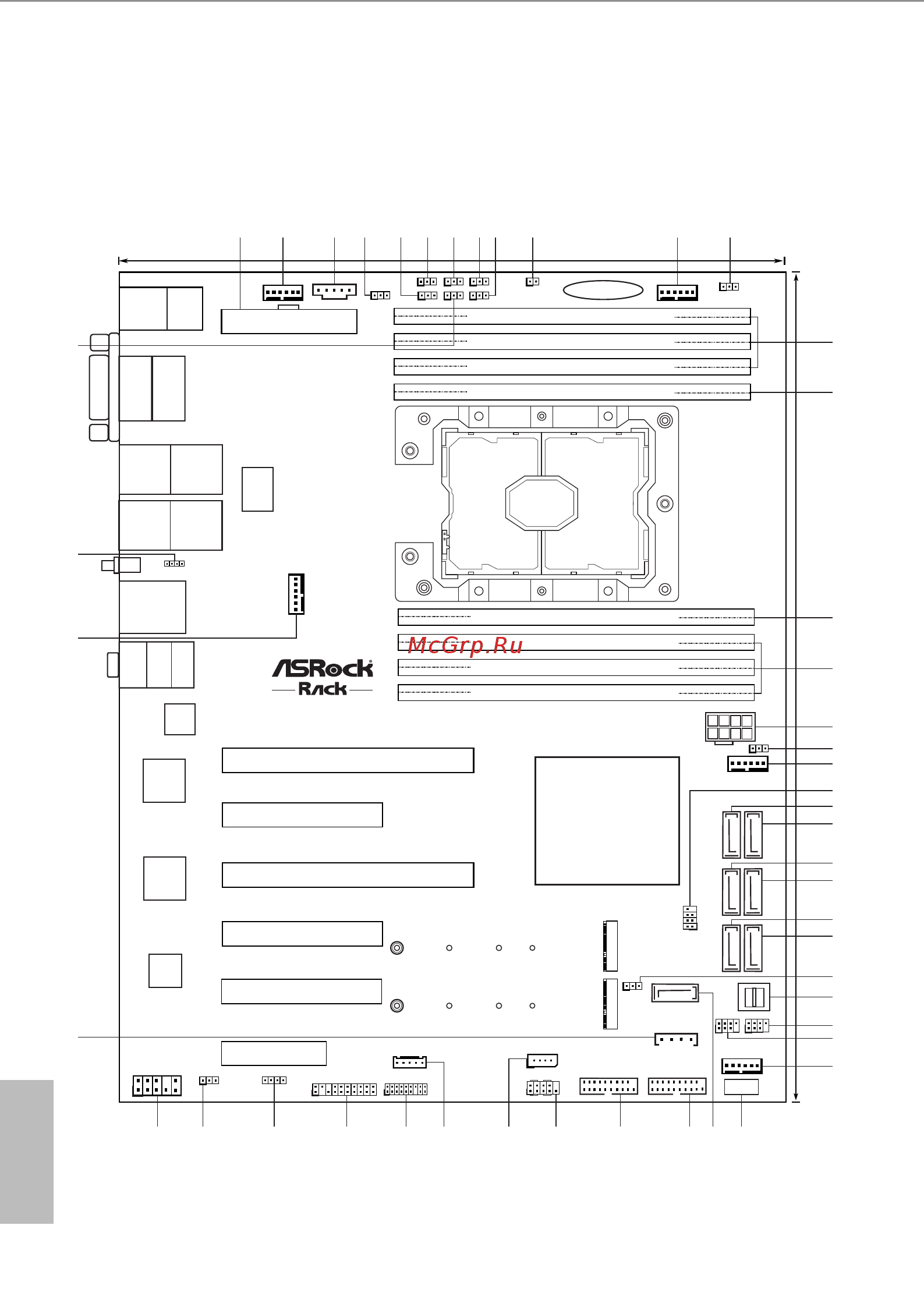 ASRock EPC621D8A [12/92] Cm 9 in