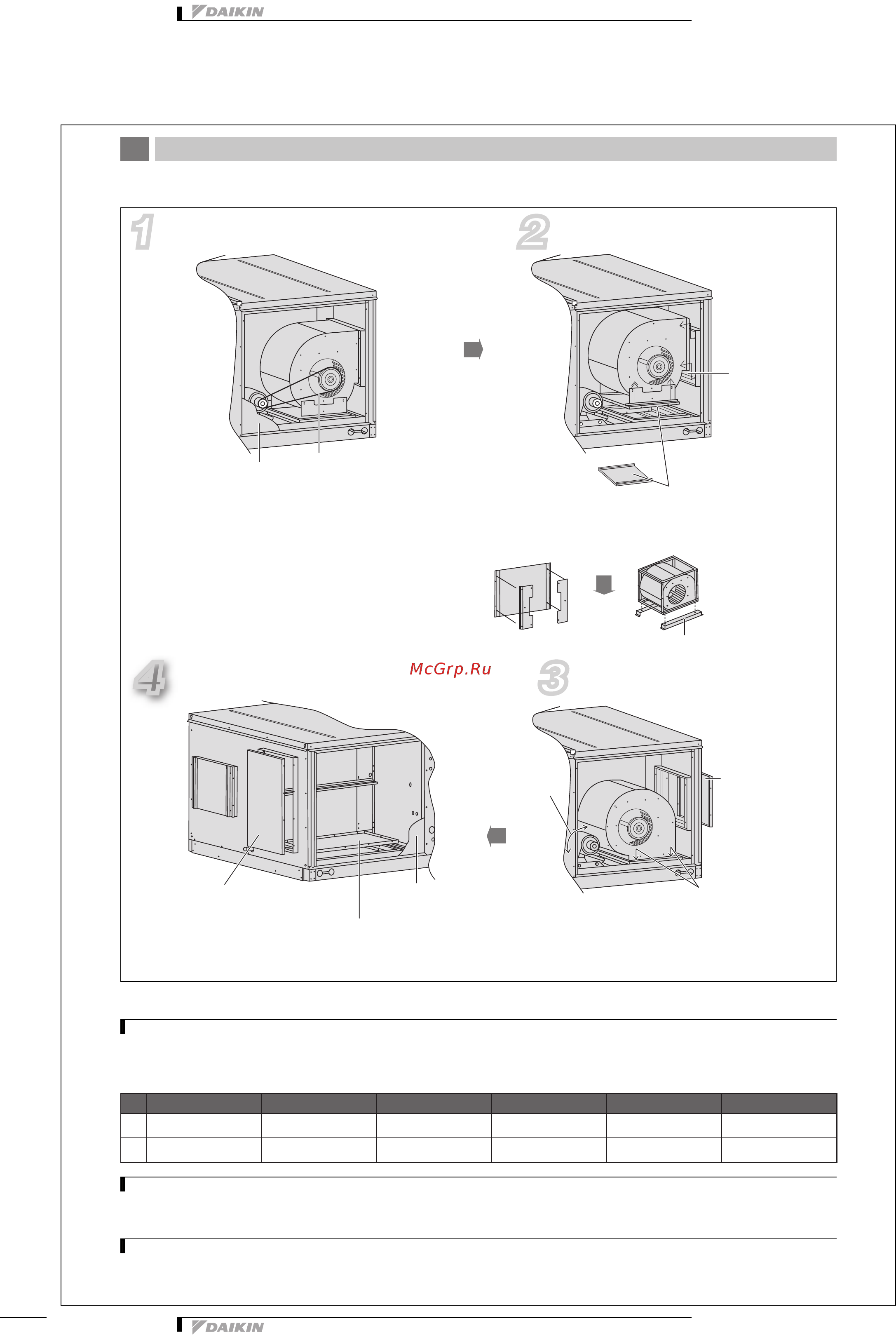 Daikin UATYQ550MCY1 [30/46] Размерные чертежи