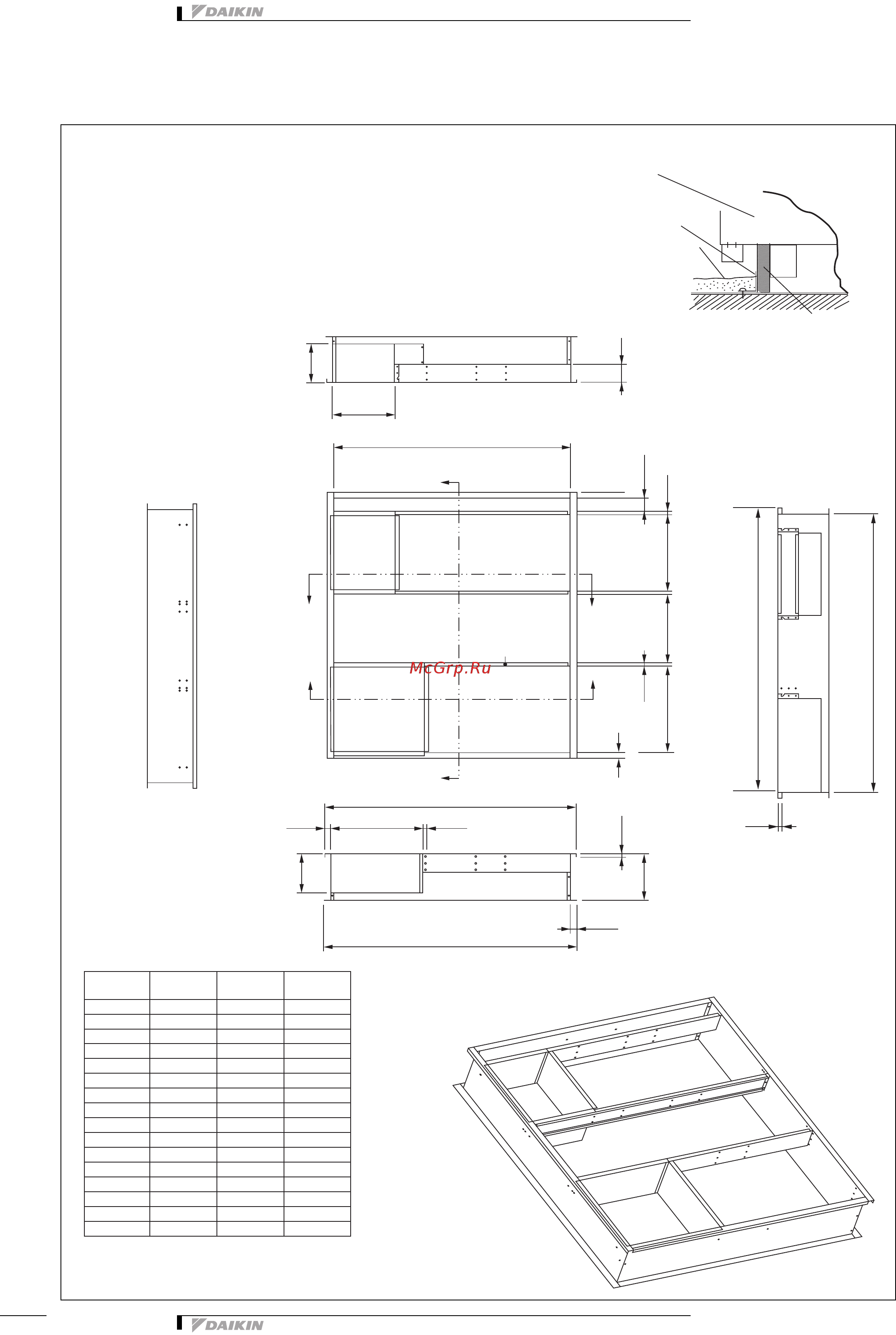 Daikin UATYQ250MCY18 [42/46] Установка