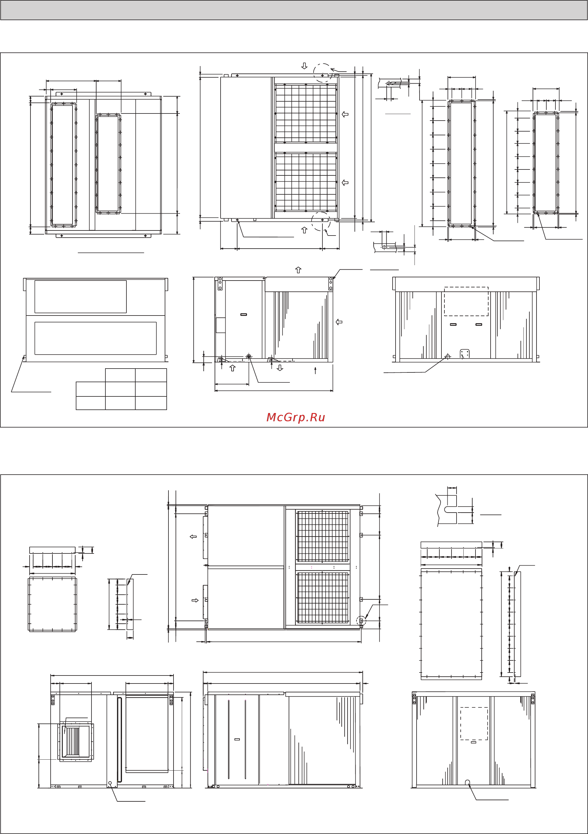 Daikin UATY560AMY1 [117/192] Esboço e dimensões