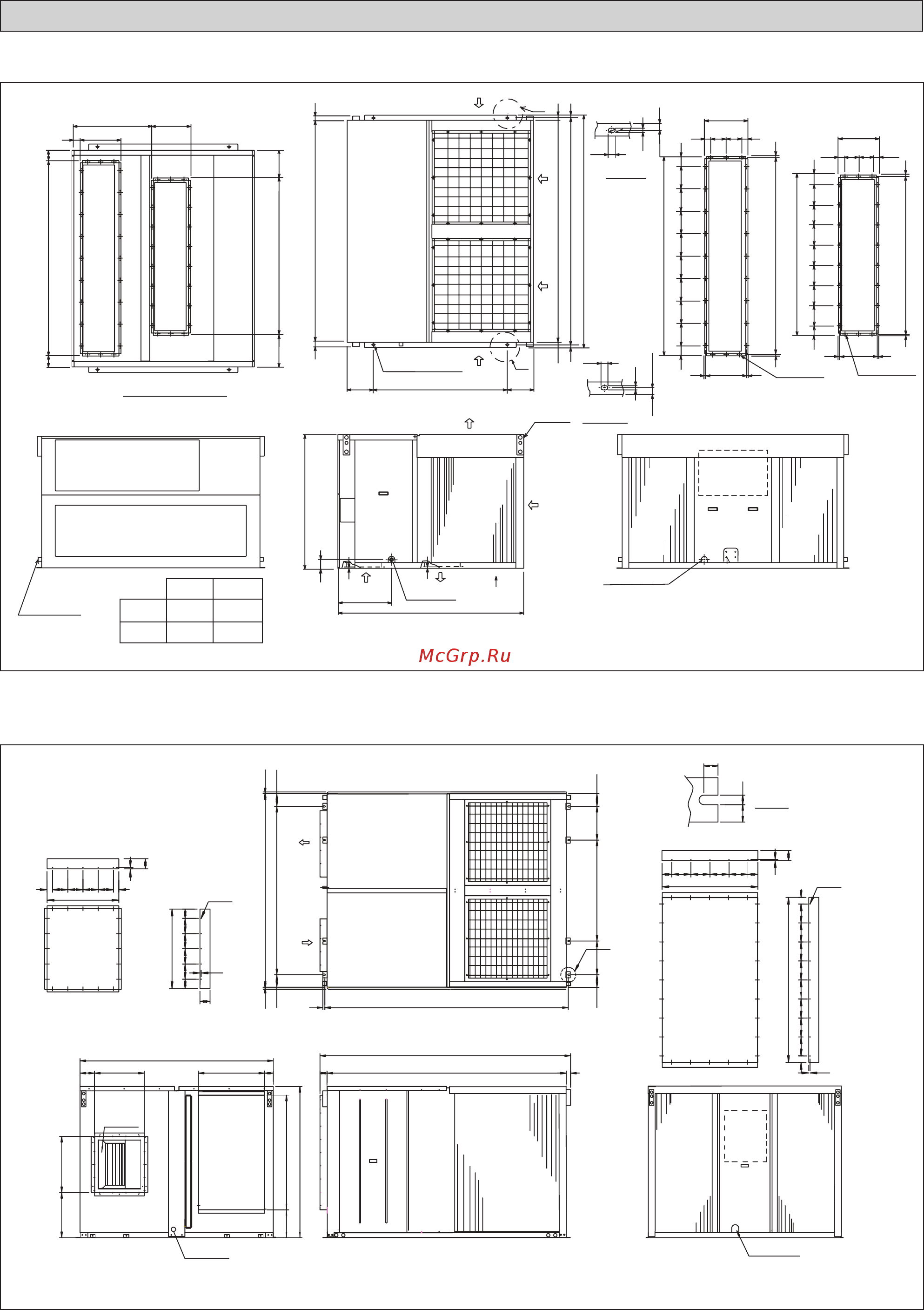 Daikin UATYP240AMY1 [149/192] Diş hatlar ve ebatlar