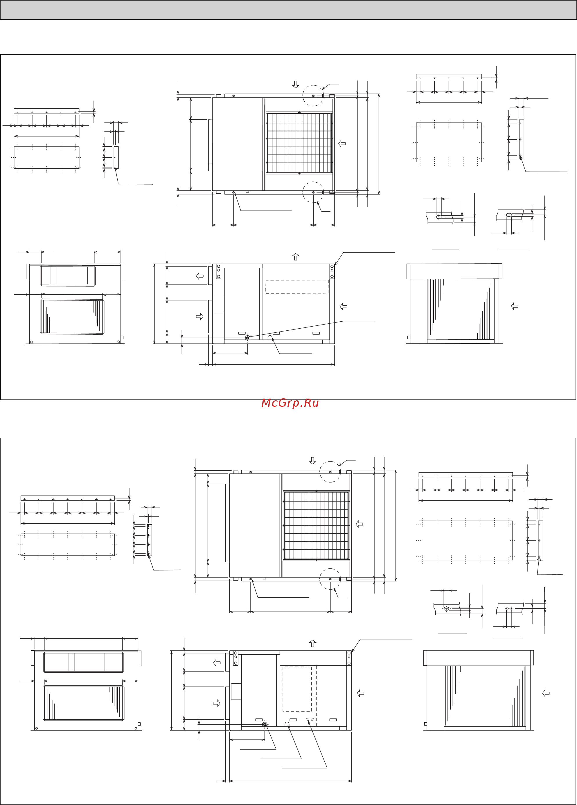 Daikin UATYP320AMY1 [51/192] Schetsmatige weergave en afmetingen