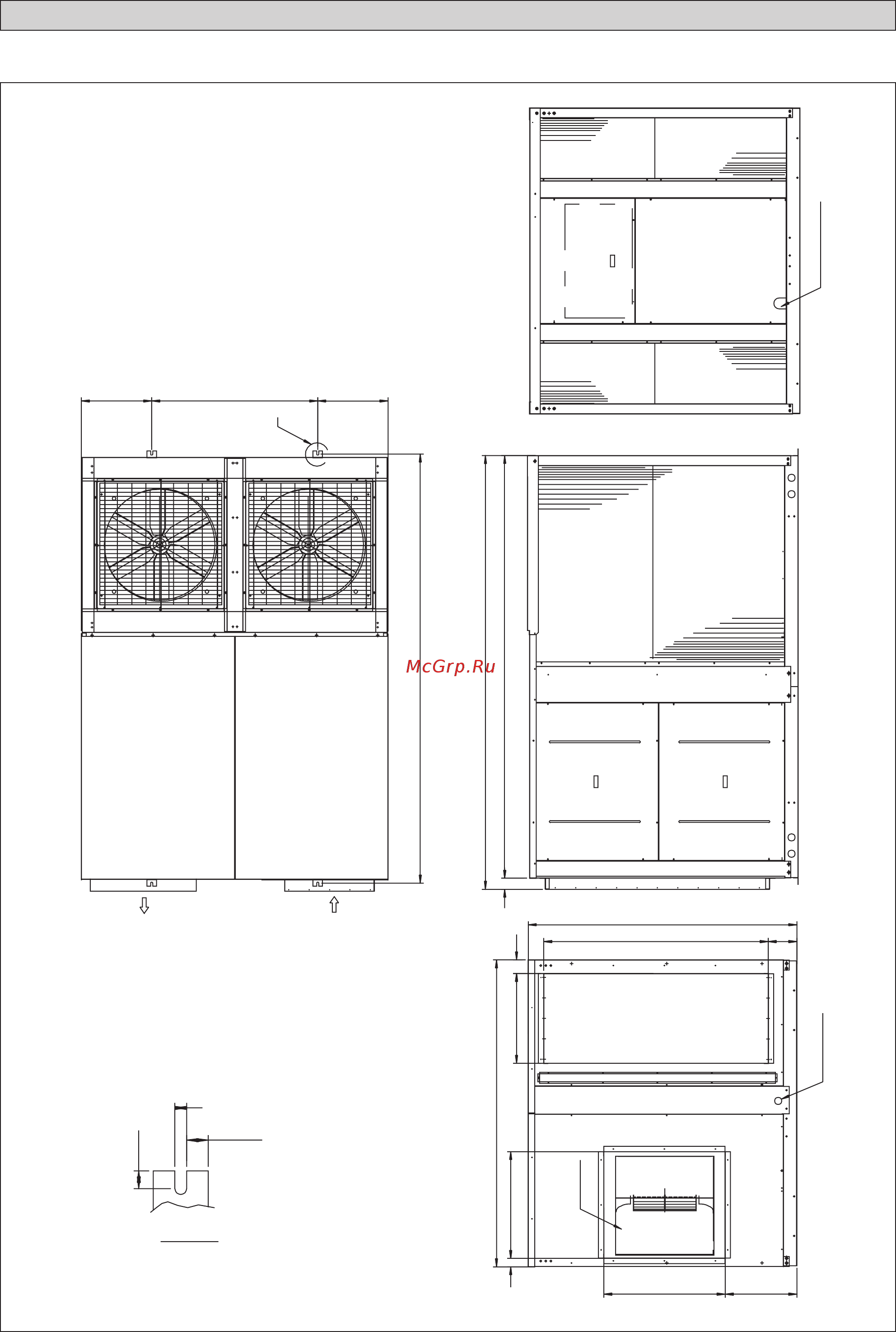 Daikin UATYP560AMY1 [86/192] Disegni e dimensioni