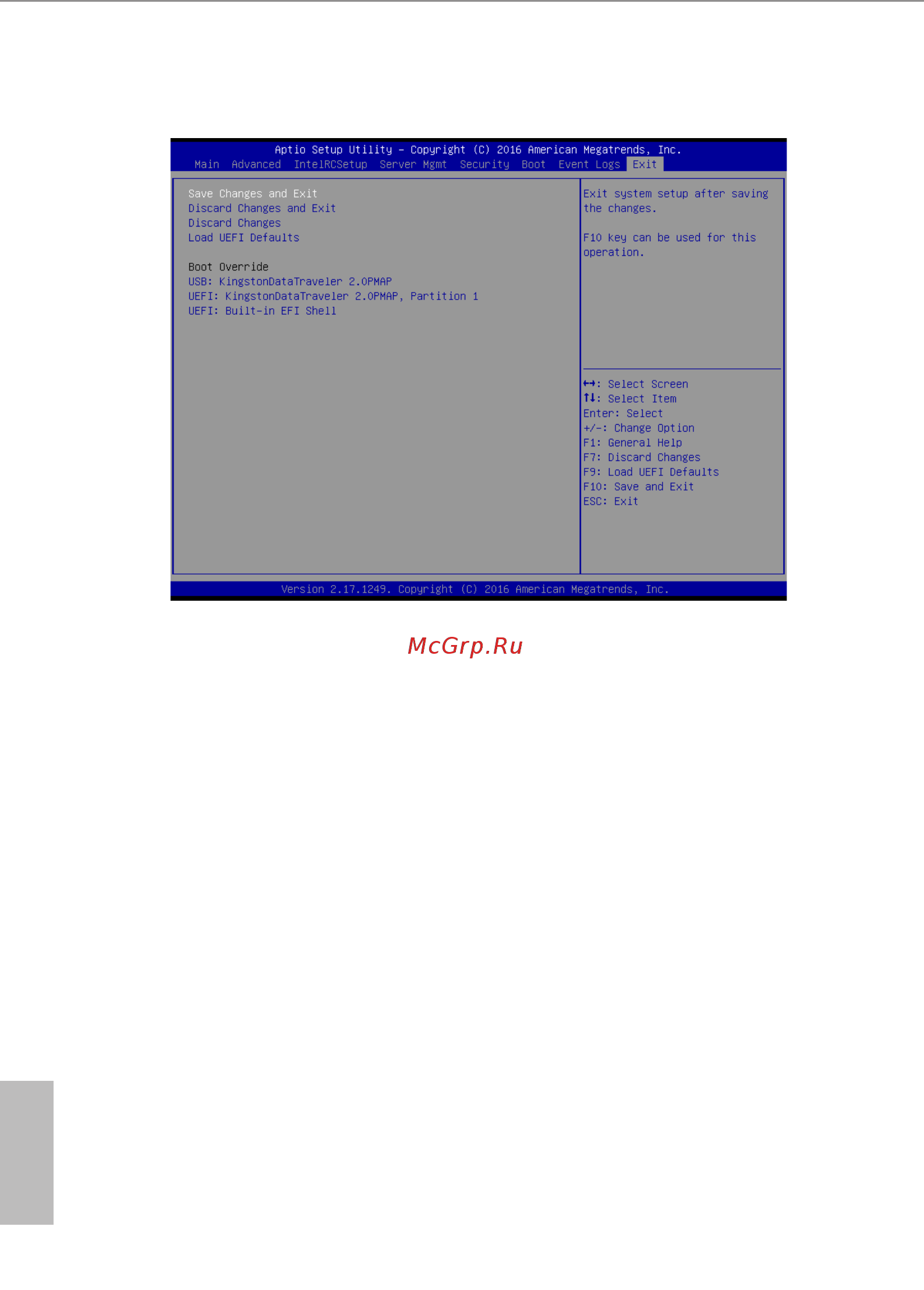 ASRock EP2C612D24-4L [94/101] Exit screen