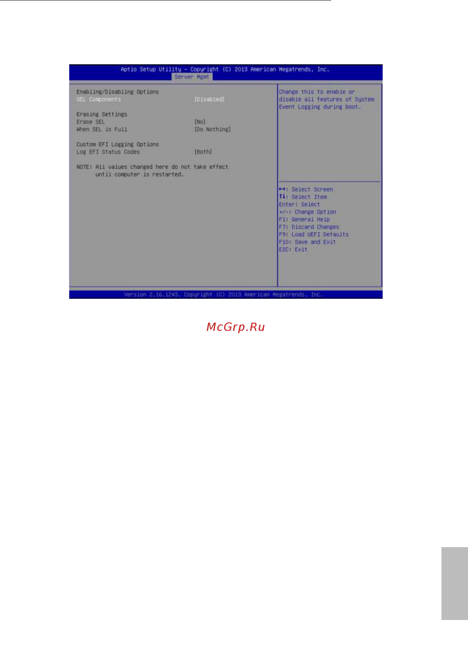 ASRock EP2C612D8HM [73/89] System event log