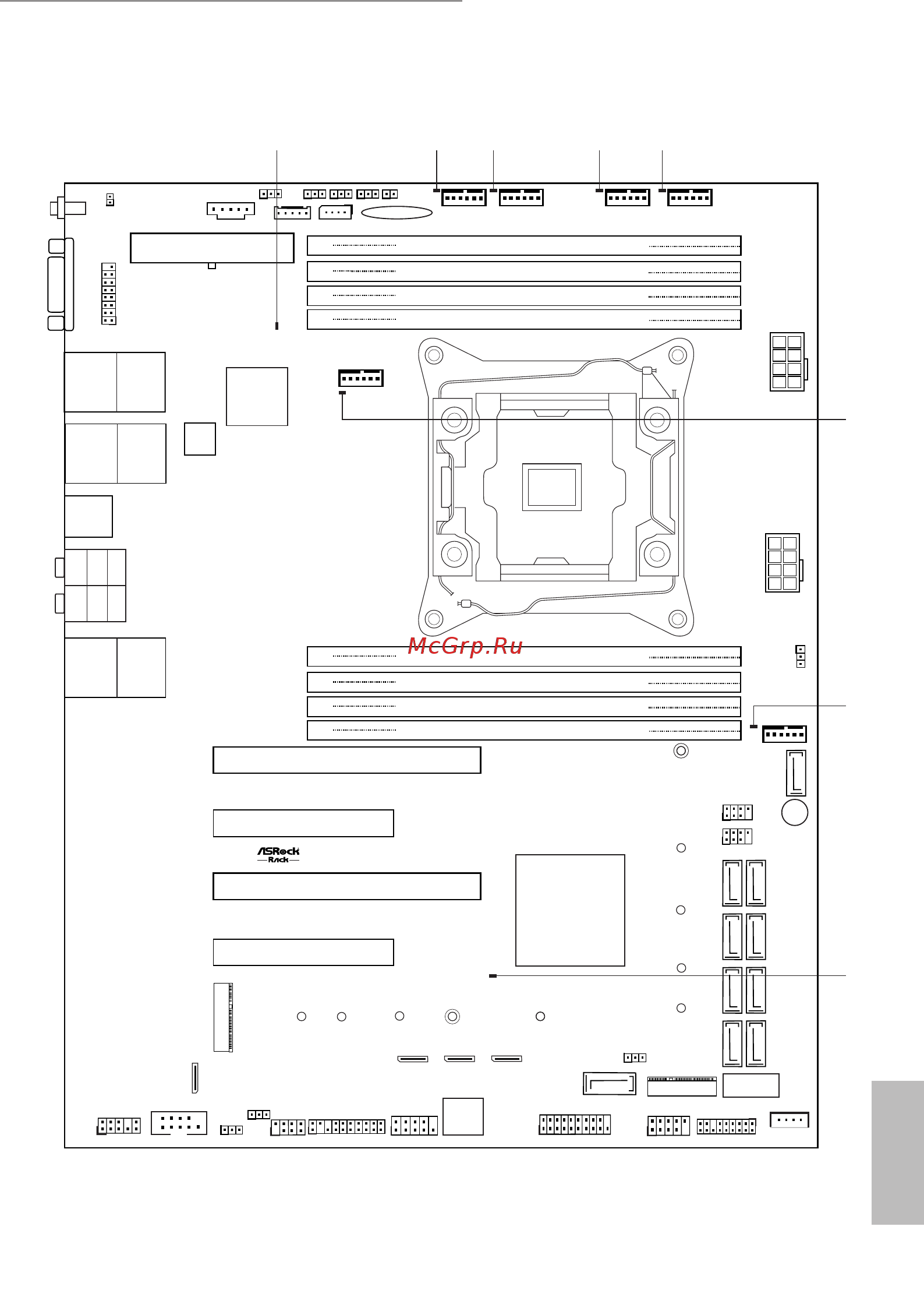 ASRock WC422D8A-2T/U [19/99] Onboard led indicators
