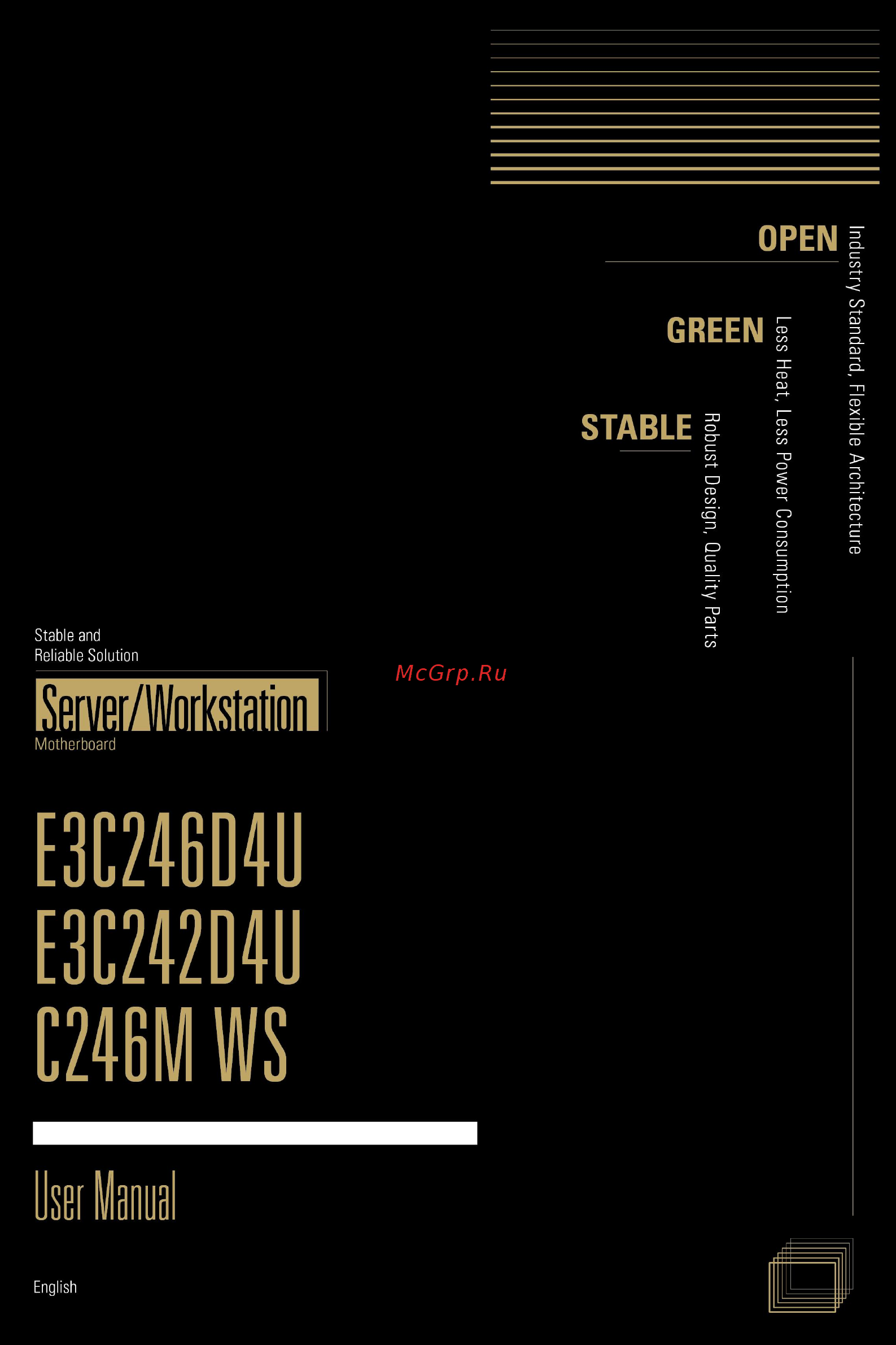 ASRock E3C242D4U Инструкция онлайн