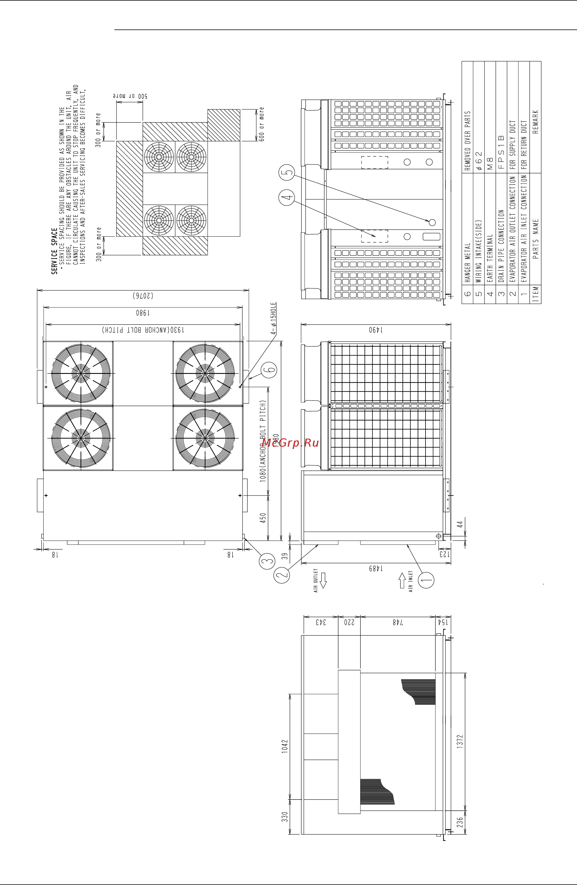Daikin UATY09KTAL Технические данные онлайн [16/87] 540258